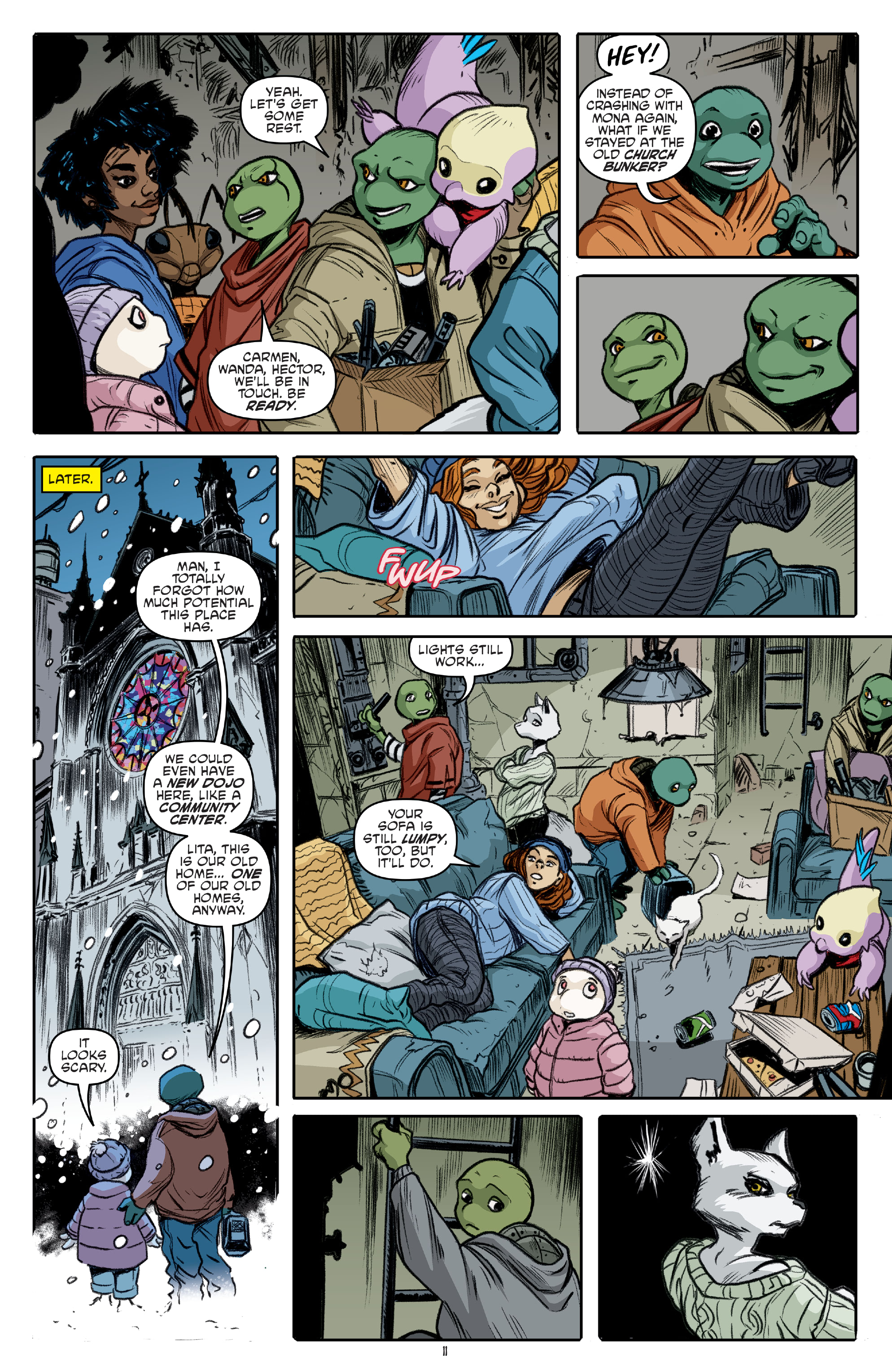 Teenage Mutant Ninja Turtles (2011-): Chapter 127 - Page 13