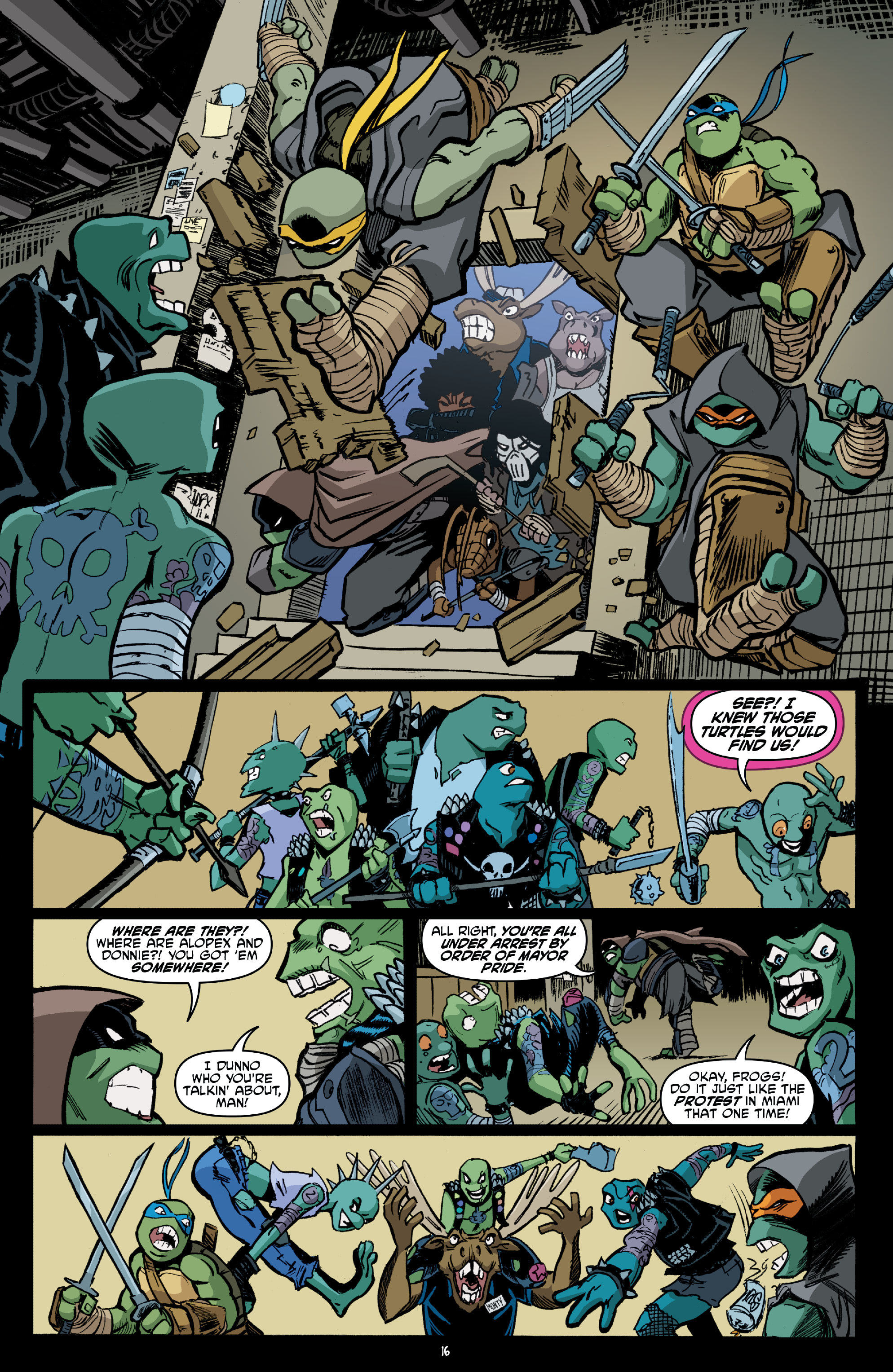 Teenage Mutant Ninja Turtles (2011-): Chapter 129 - Page 18