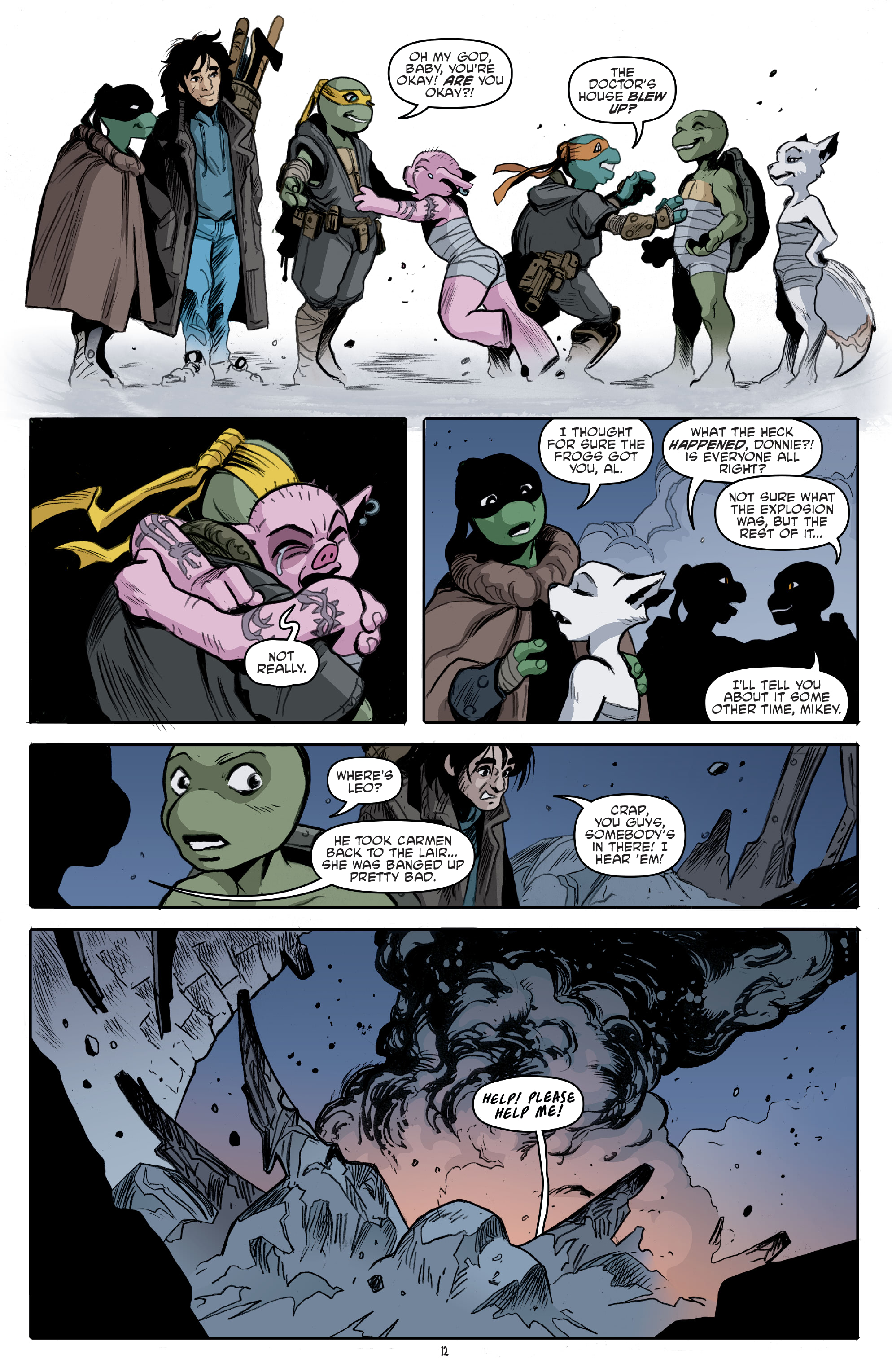 Teenage Mutant Ninja Turtles (2011-): Chapter 130 - Page 14