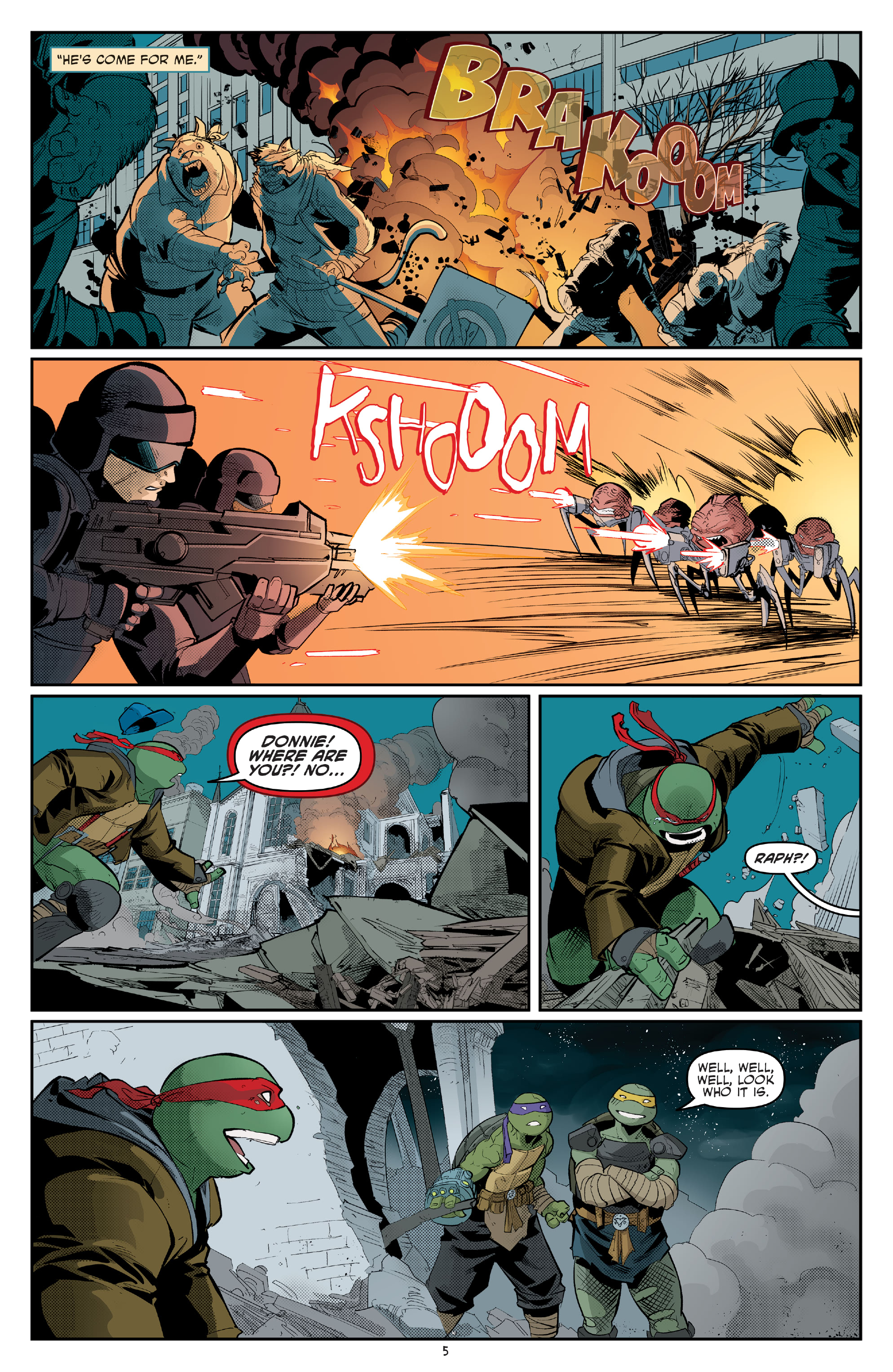 Teenage Mutant Ninja Turtles (2011-): Chapter 137 - Page 7