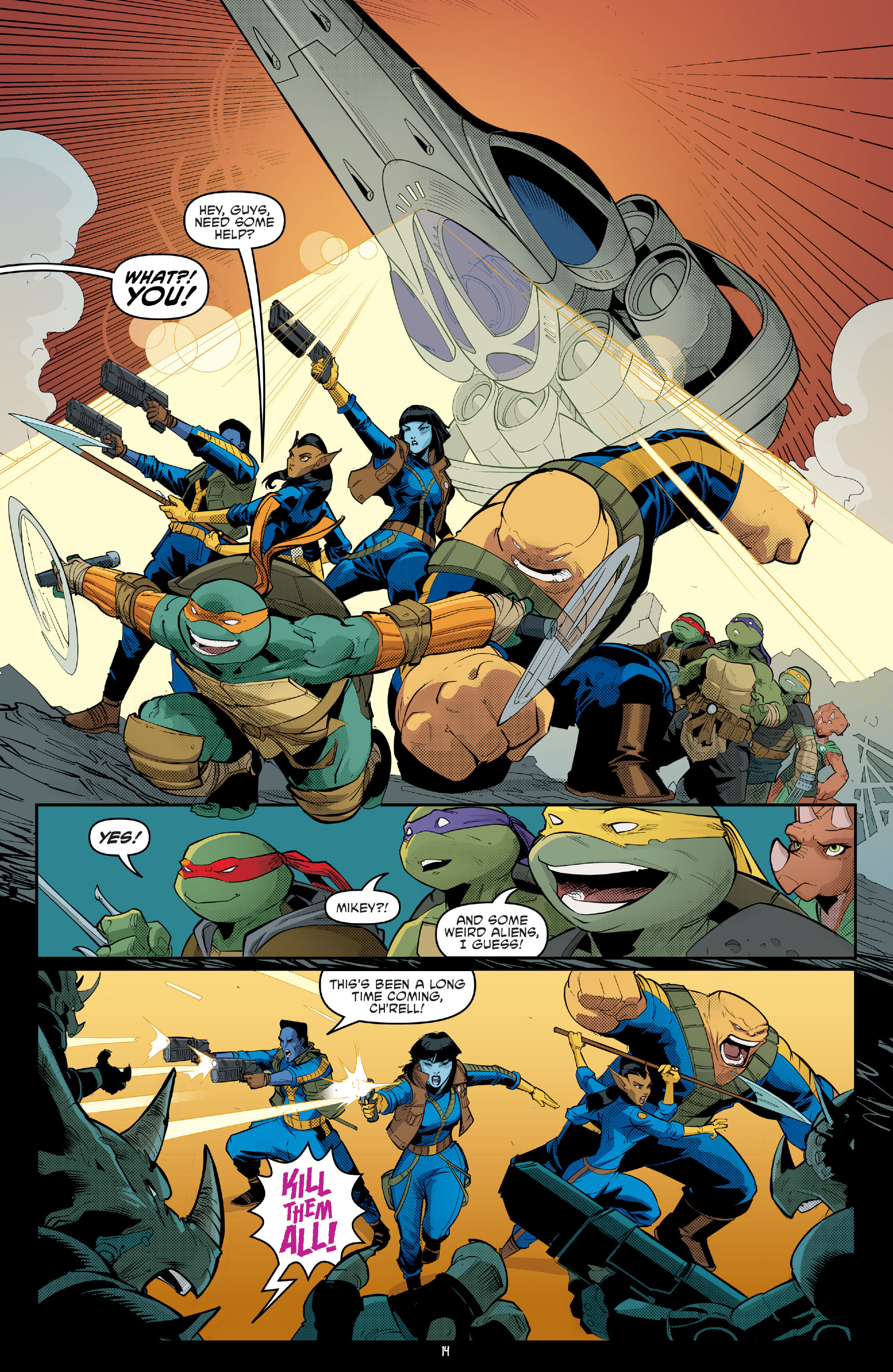 Teenage Mutant Ninja Turtles (2011-): Chapter 137 - Page 16