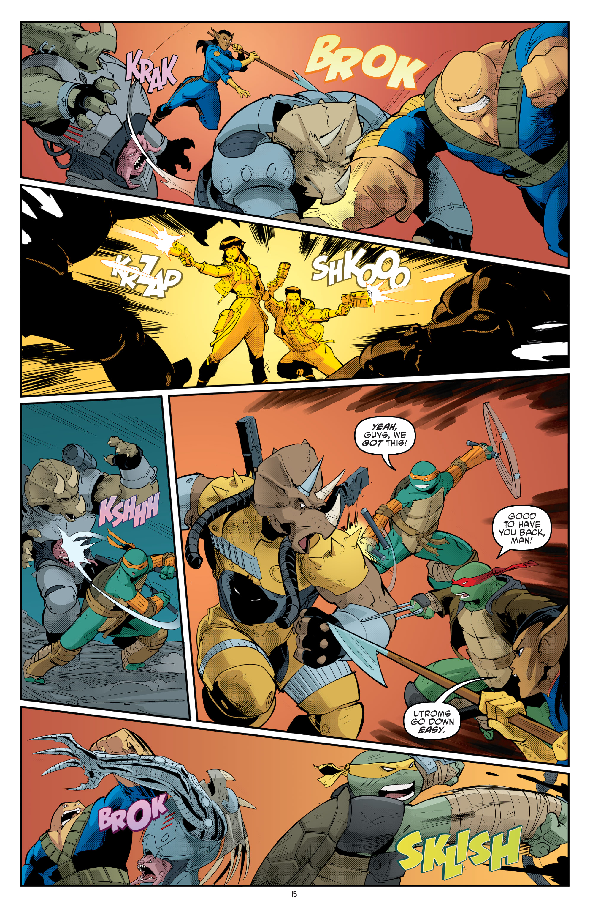 Teenage Mutant Ninja Turtles (2011-): Chapter 137 - Page 17