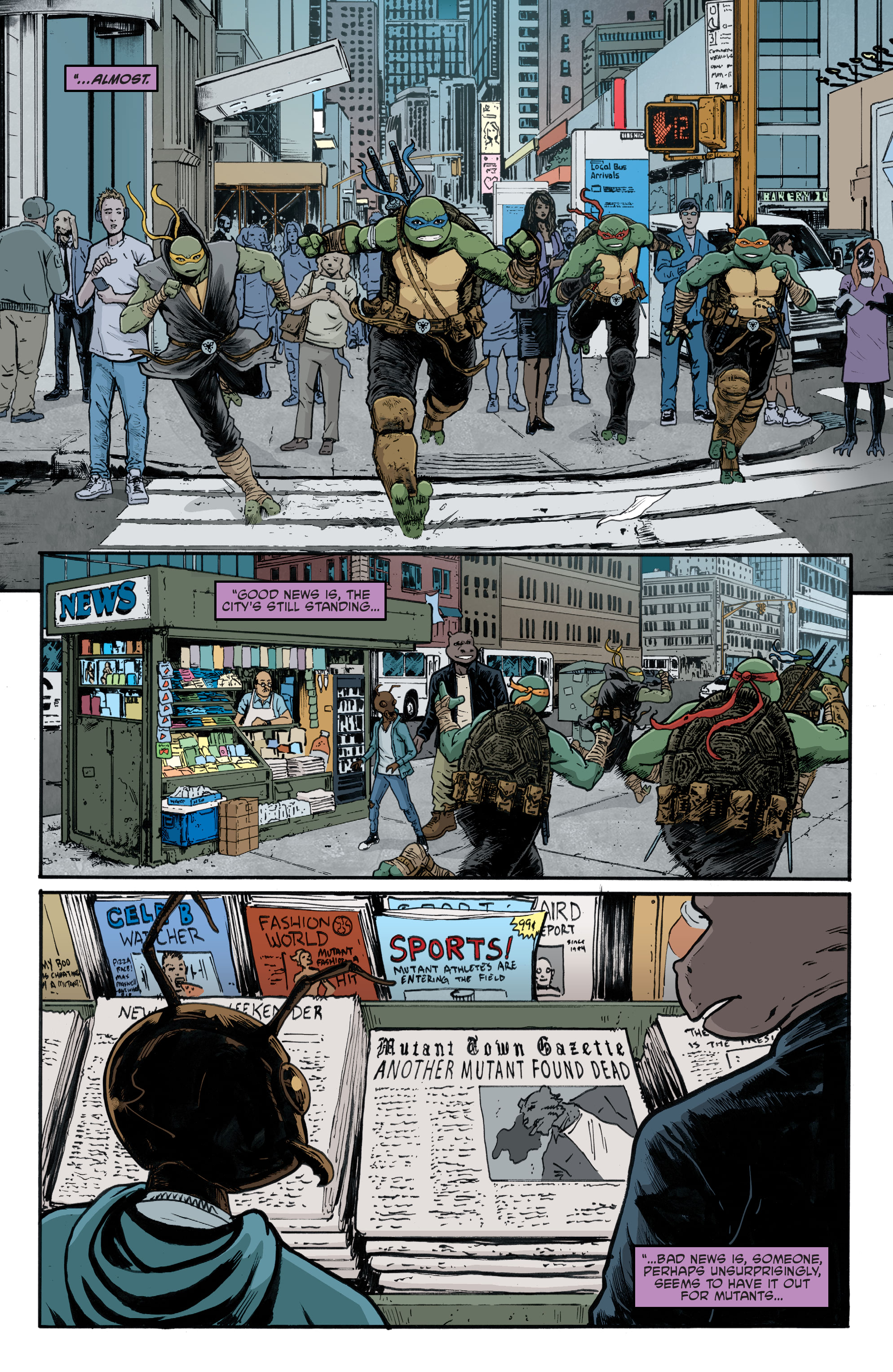 Teenage Mutant Ninja Turtles (2011-): Chapter 140 - Page 4