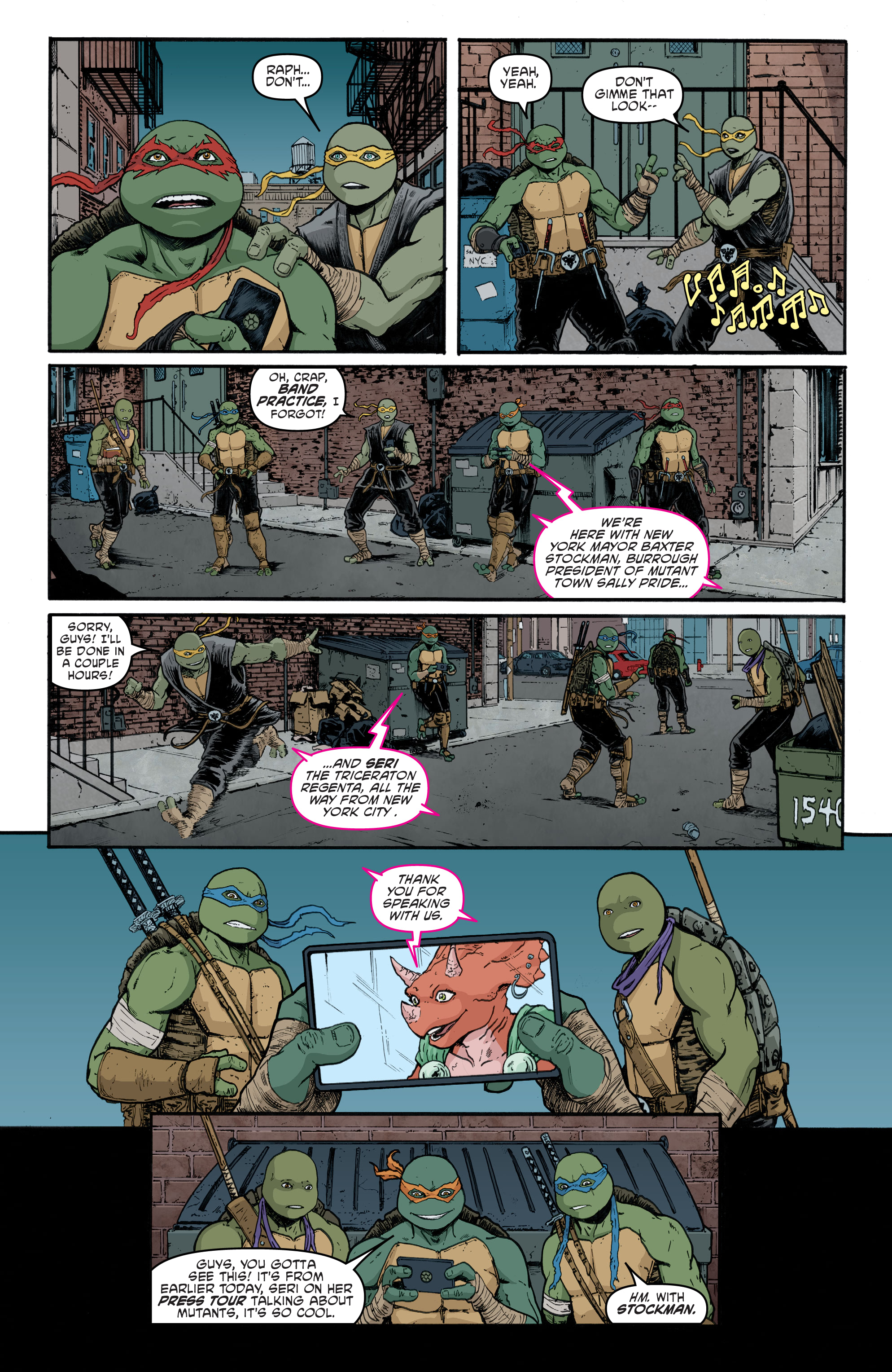 Teenage Mutant Ninja Turtles (2011-): Chapter 140 - Page 7