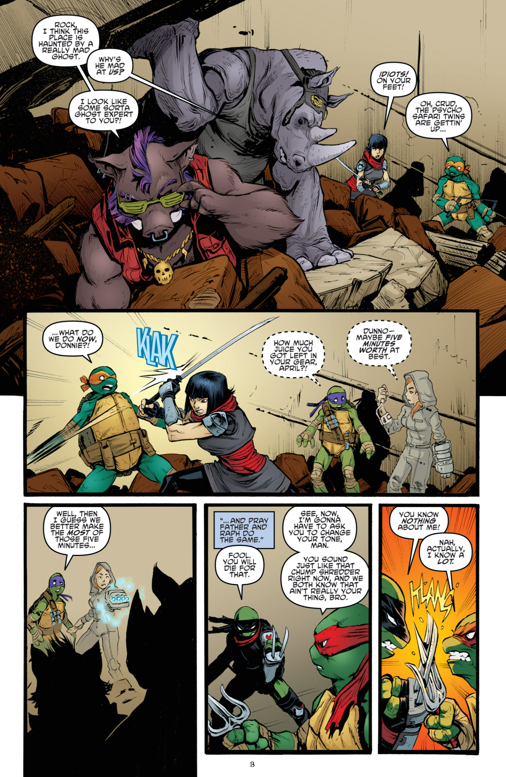 Teenage Mutant Ninja Turtles (2011-): Chapter 28 - Page 18