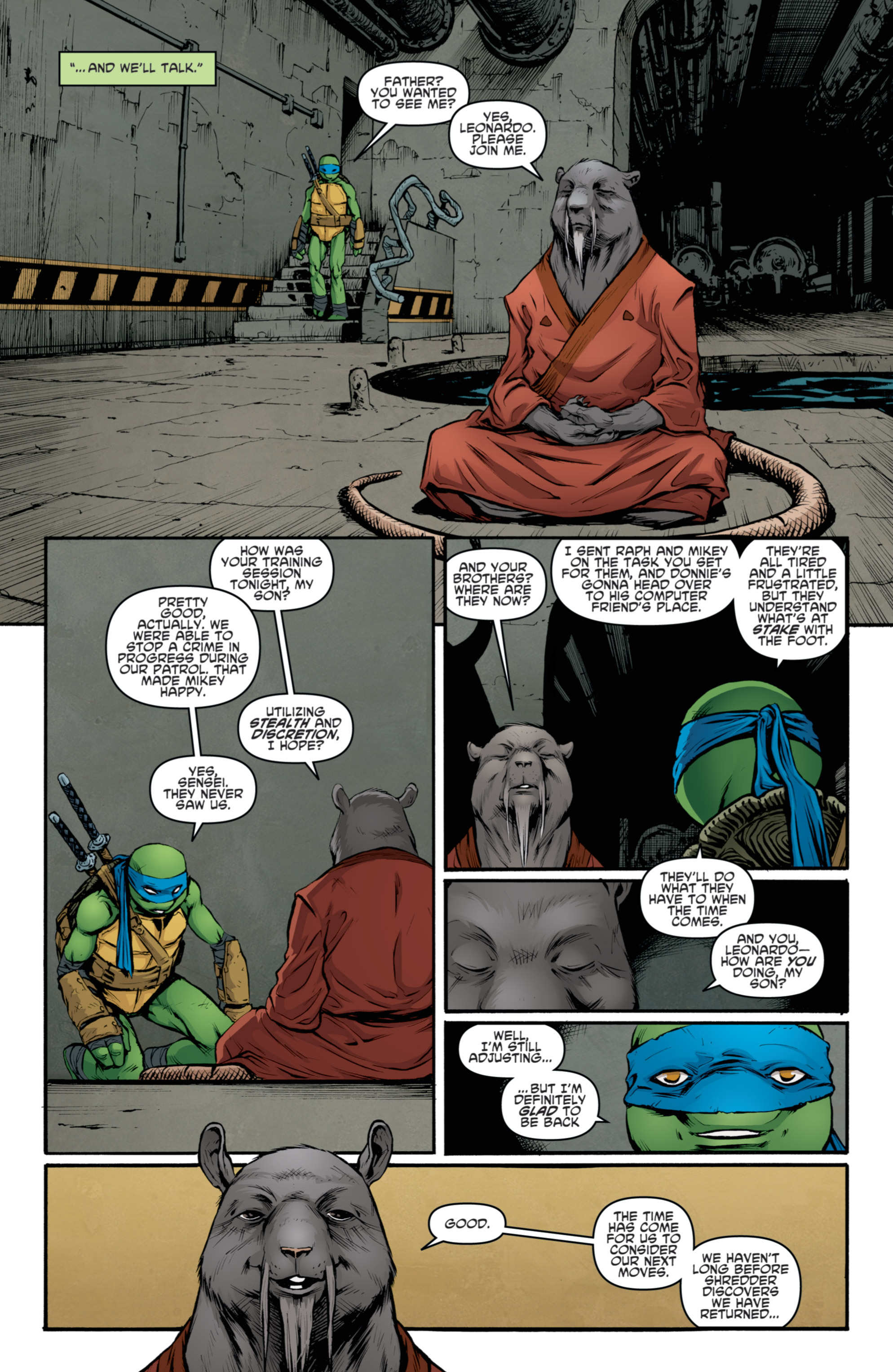 Teenage Mutant Ninja Turtles (2011-): Chapter 33 - Page 22