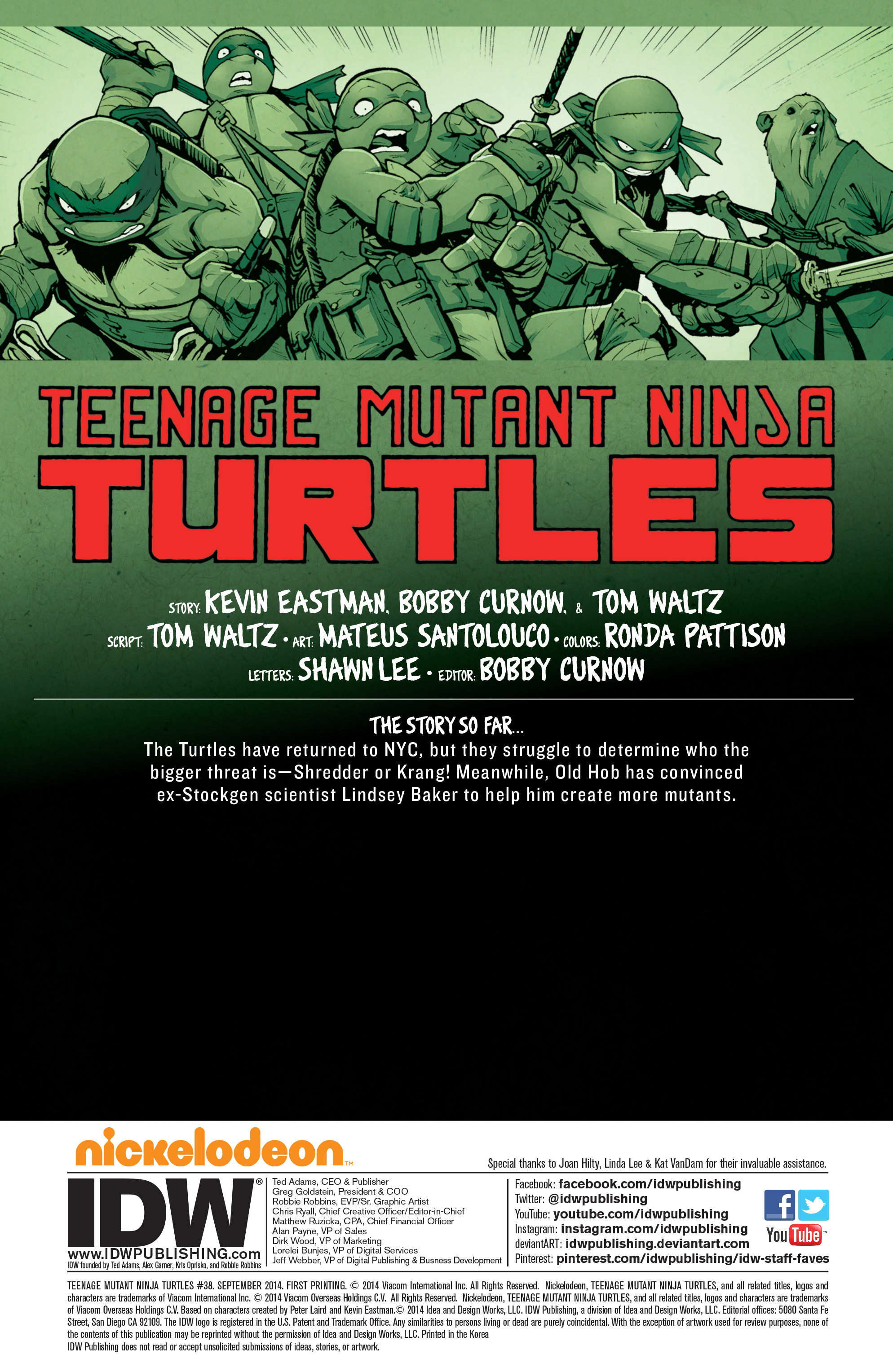 Teenage Mutant Ninja Turtles (2011-): Chapter 38 - Page 5