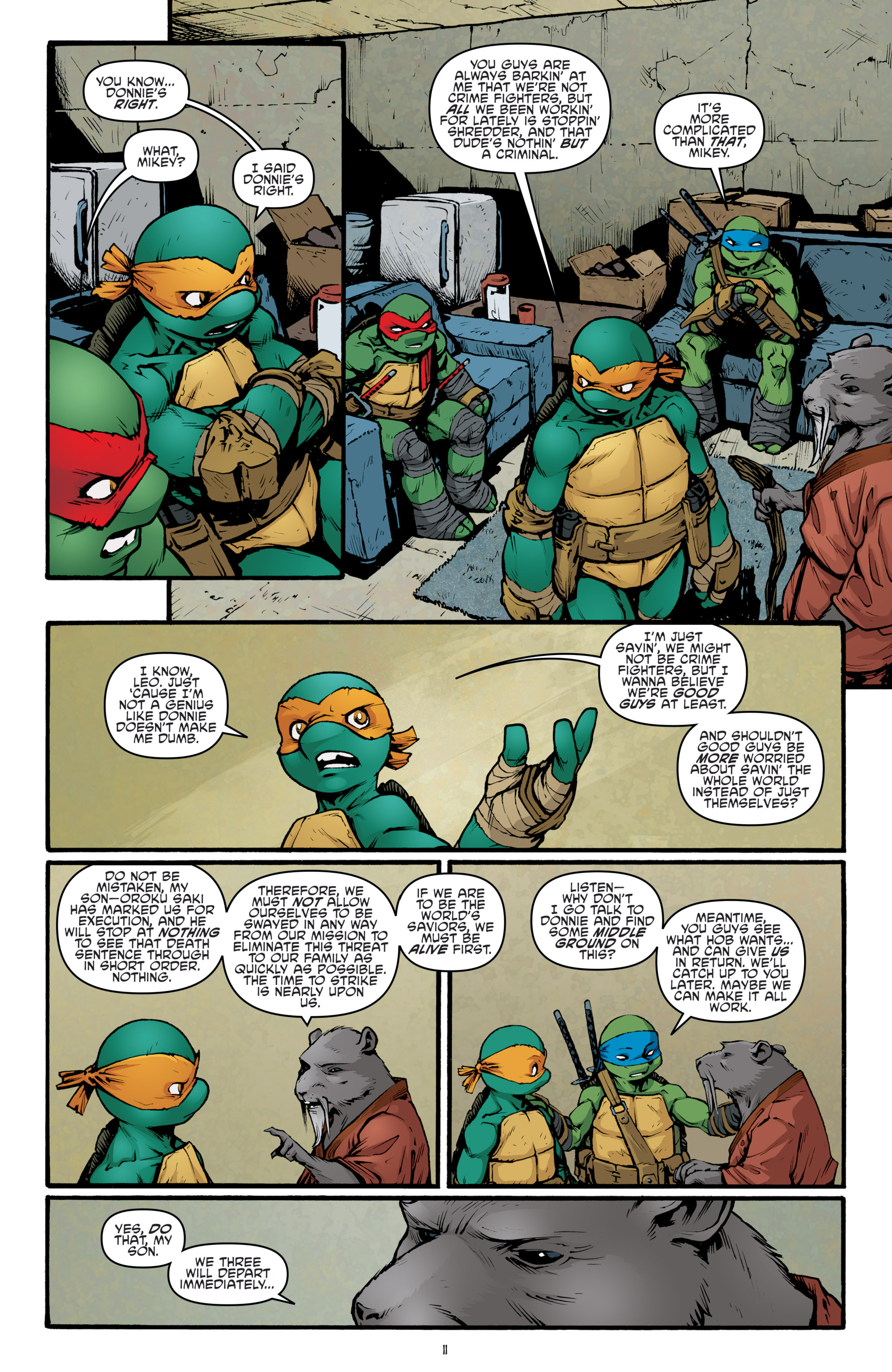 Teenage Mutant Ninja Turtles (2011-): Chapter 38 - Page 16
