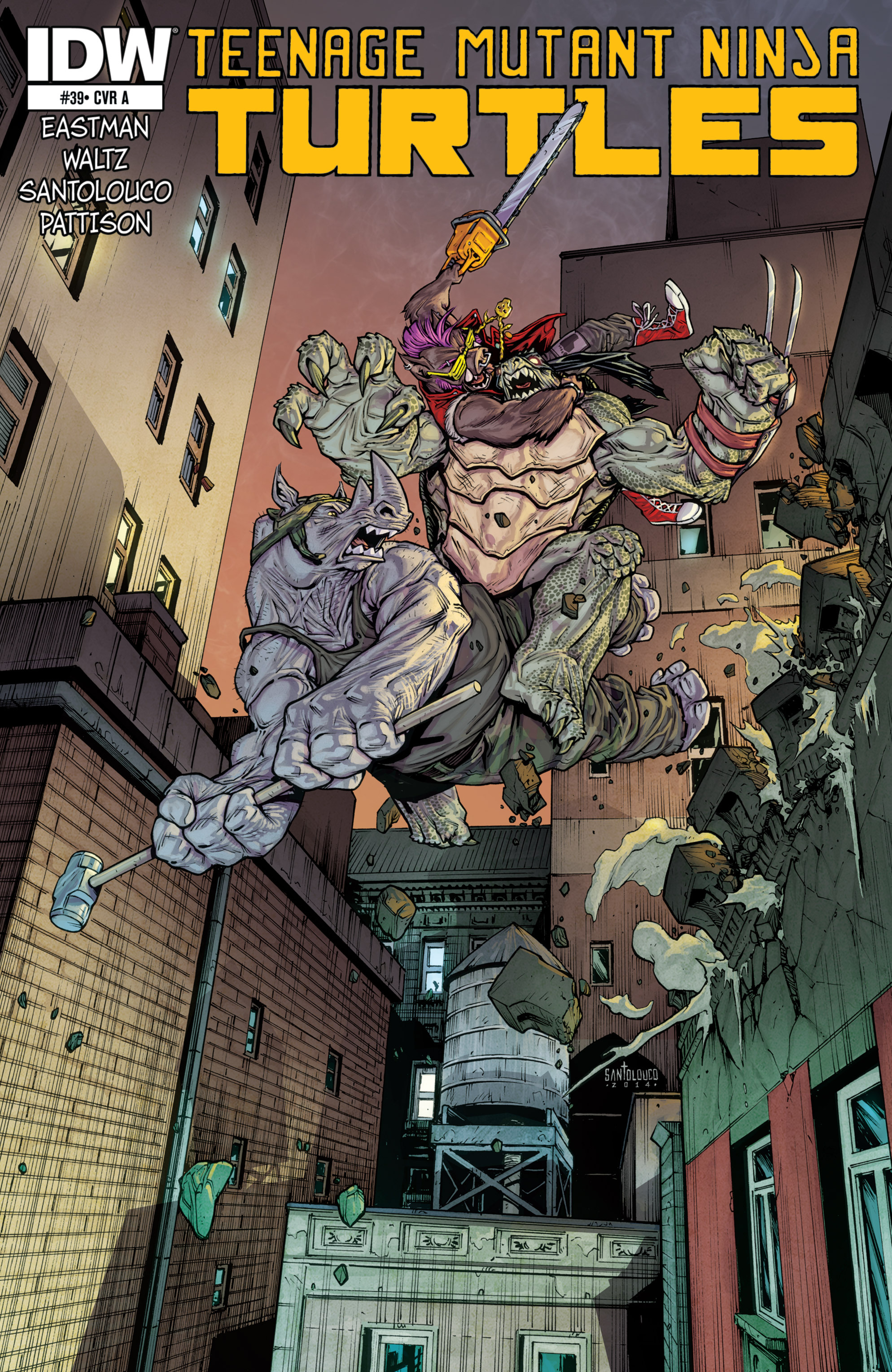 Teenage Mutant Ninja Turtles (2011-): Chapter 39 - Page 1