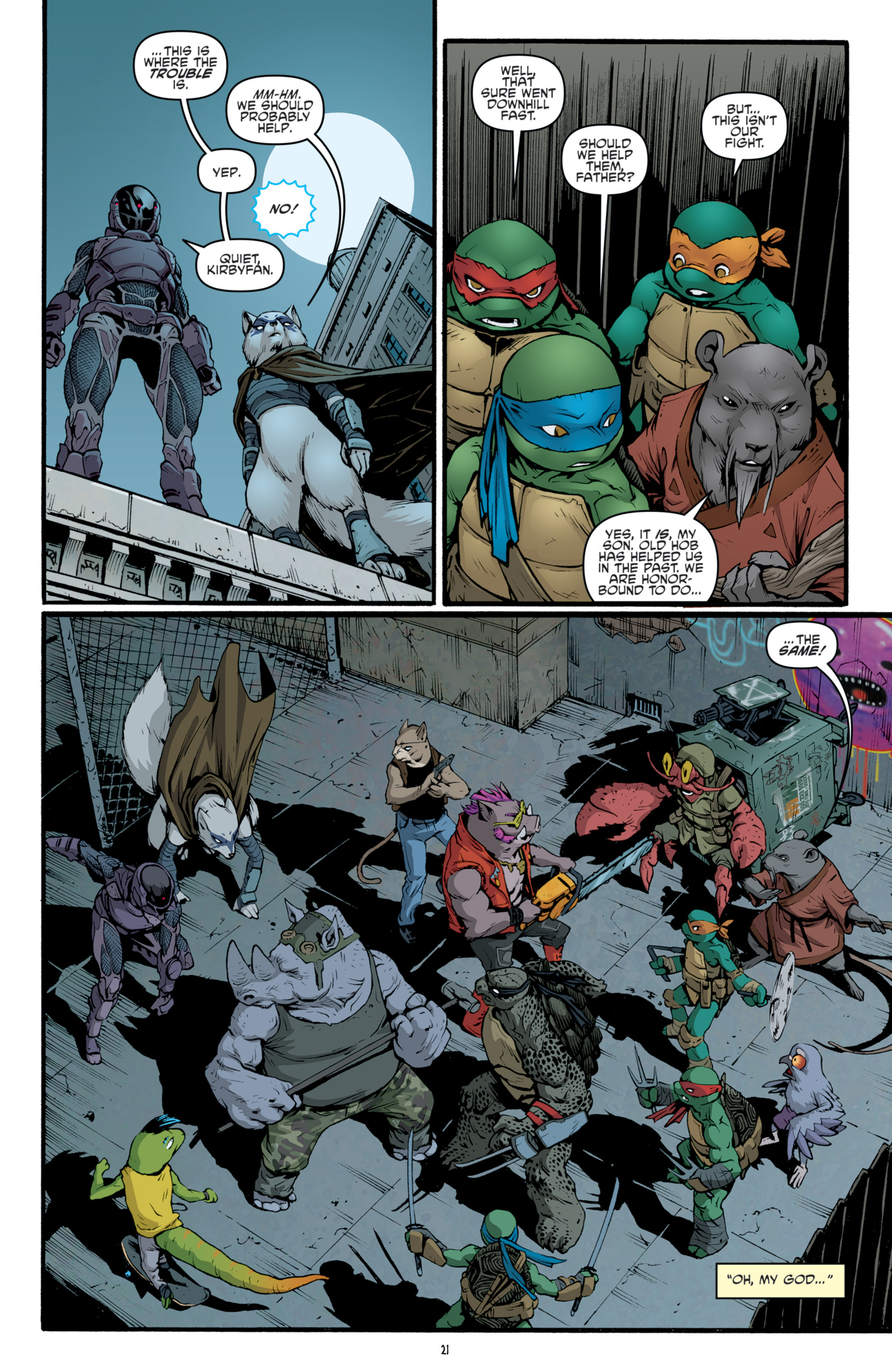 Teenage Mutant Ninja Turtles (2011-): Chapter 39 - Page 23