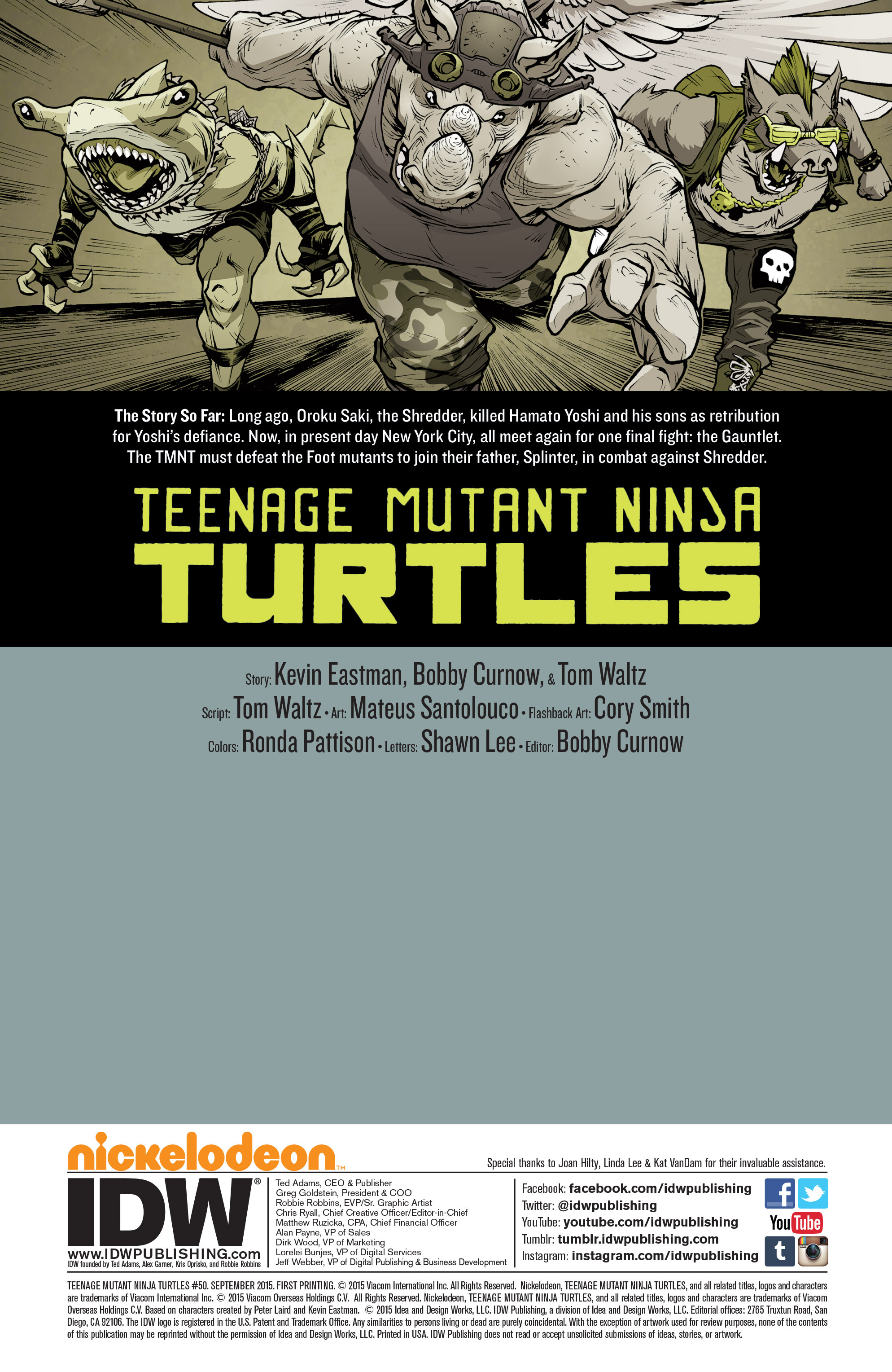 Teenage Mutant Ninja Turtles (2011-): Chapter 50 - Page 4