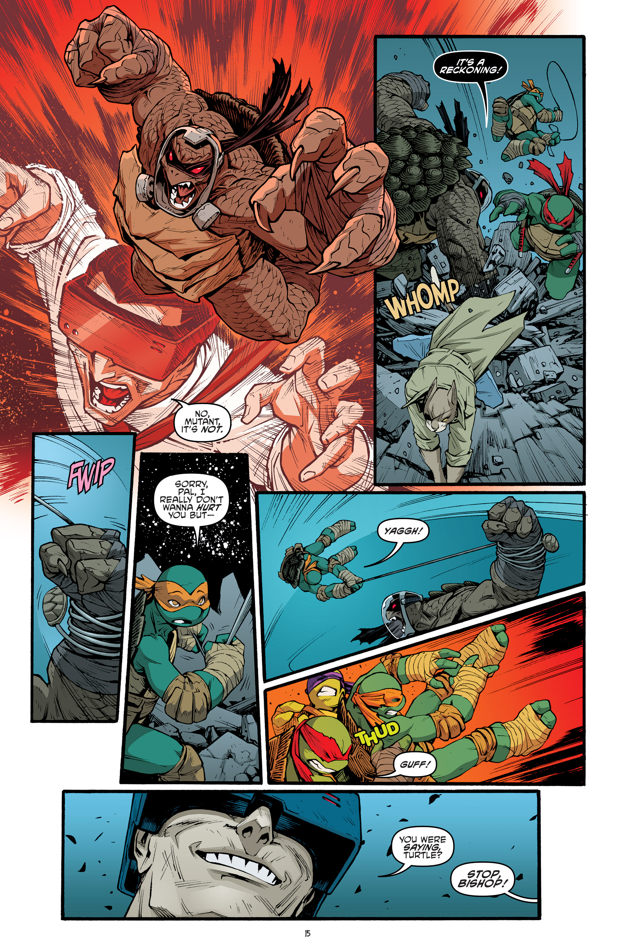 Teenage Mutant Ninja Turtles (2011-): Chapter 70 - Page 17