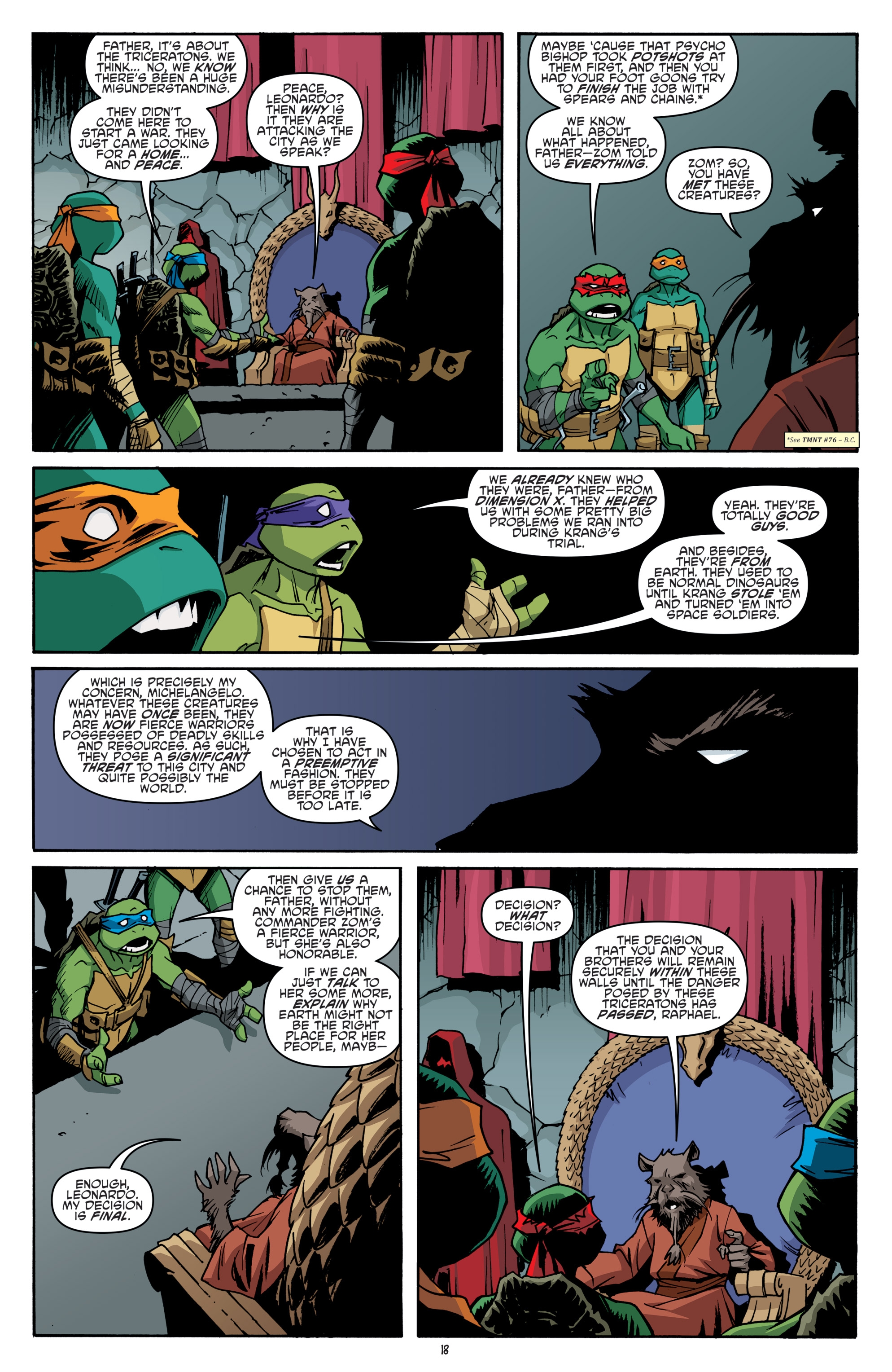 Teenage Mutant Ninja Turtles (2011-): Chapter 78 - Page 19