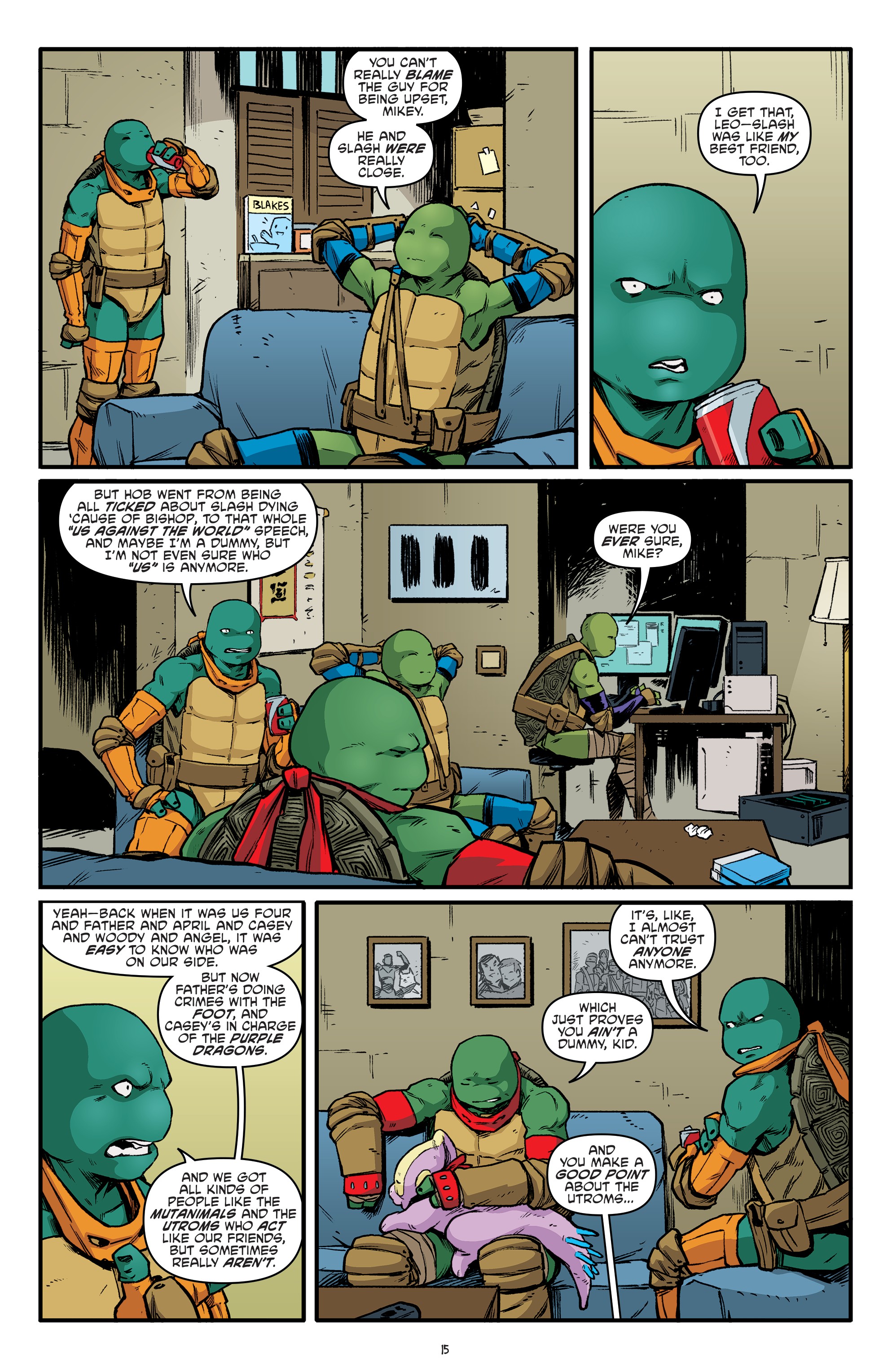 Teenage Mutant Ninja Turtles (2011-): Chapter 90 - Page 17