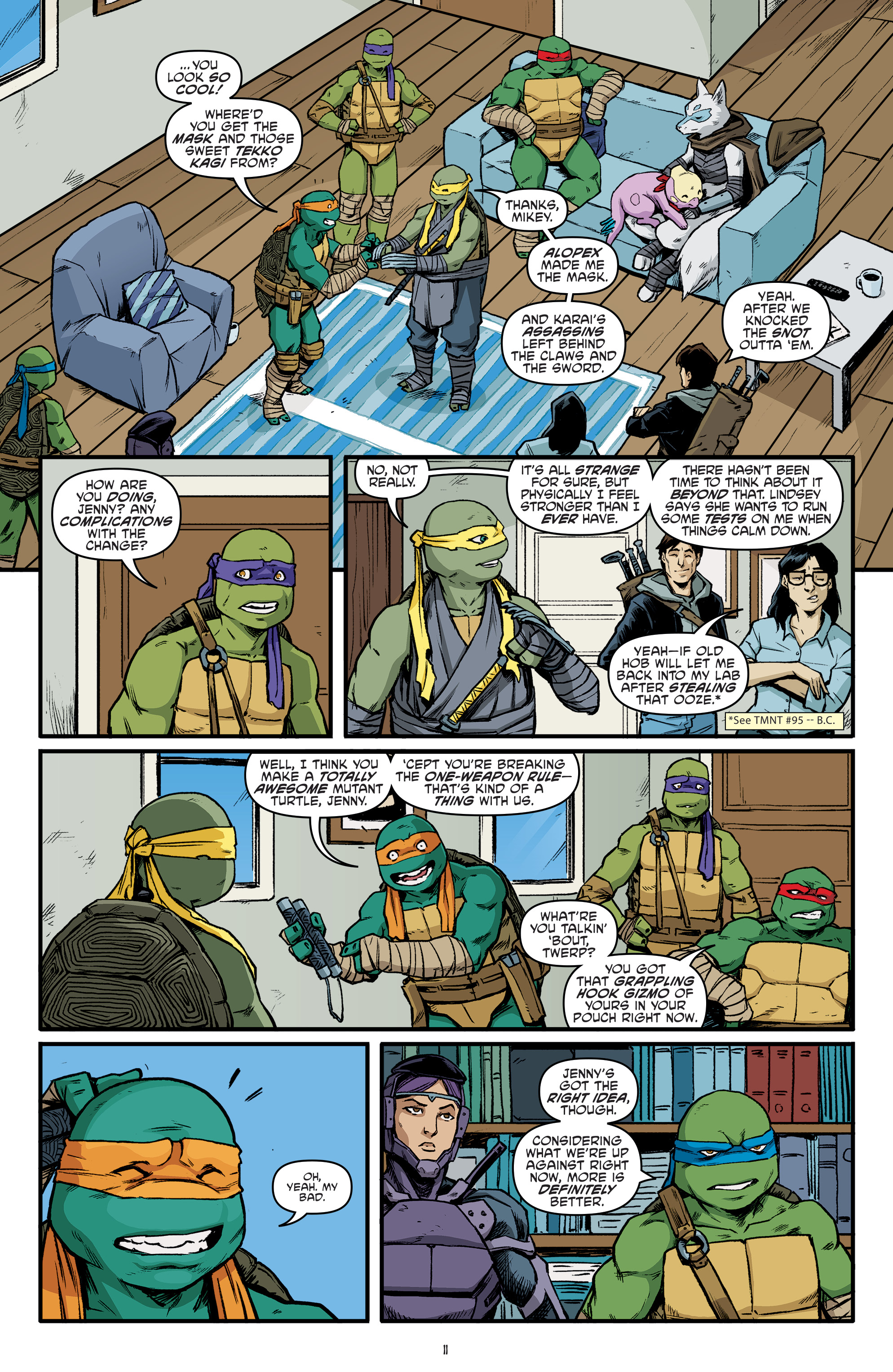 Teenage Mutant Ninja Turtles (2011-): Chapter 98 - Page 13