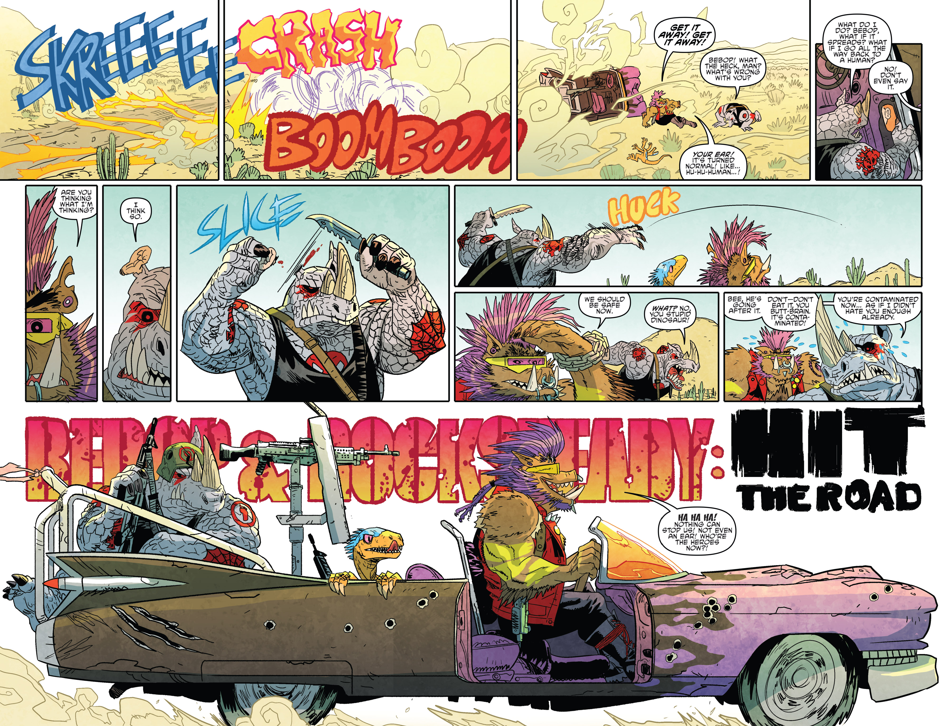 Teenage Mutant Ninja Turtles: Bebop & Rocksteady Hit the Road! (2018-): Chapter 1 - Page 4