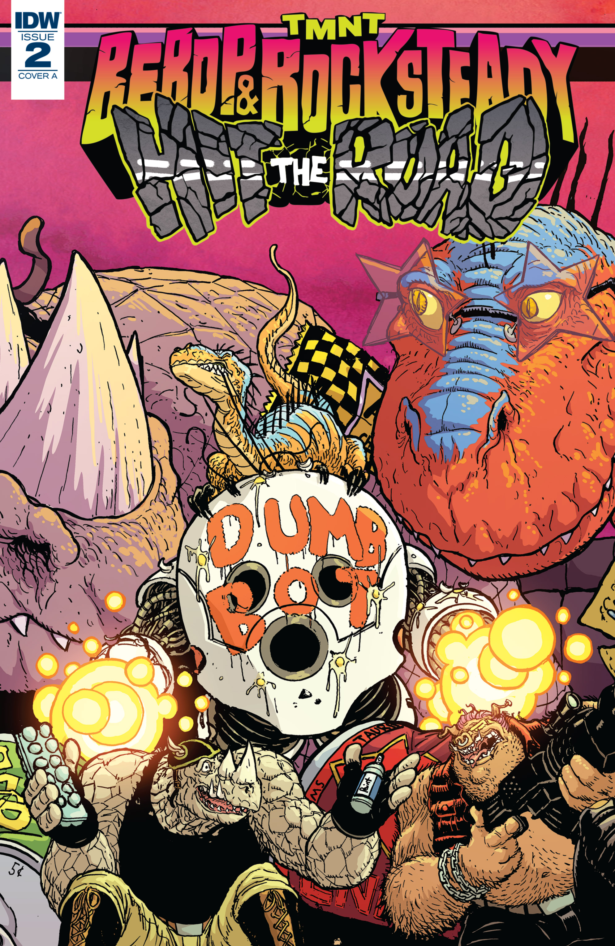 Teenage Mutant Ninja Turtles: Bebop & Rocksteady Hit the Road! (2018-): Chapter 2 - Page 1