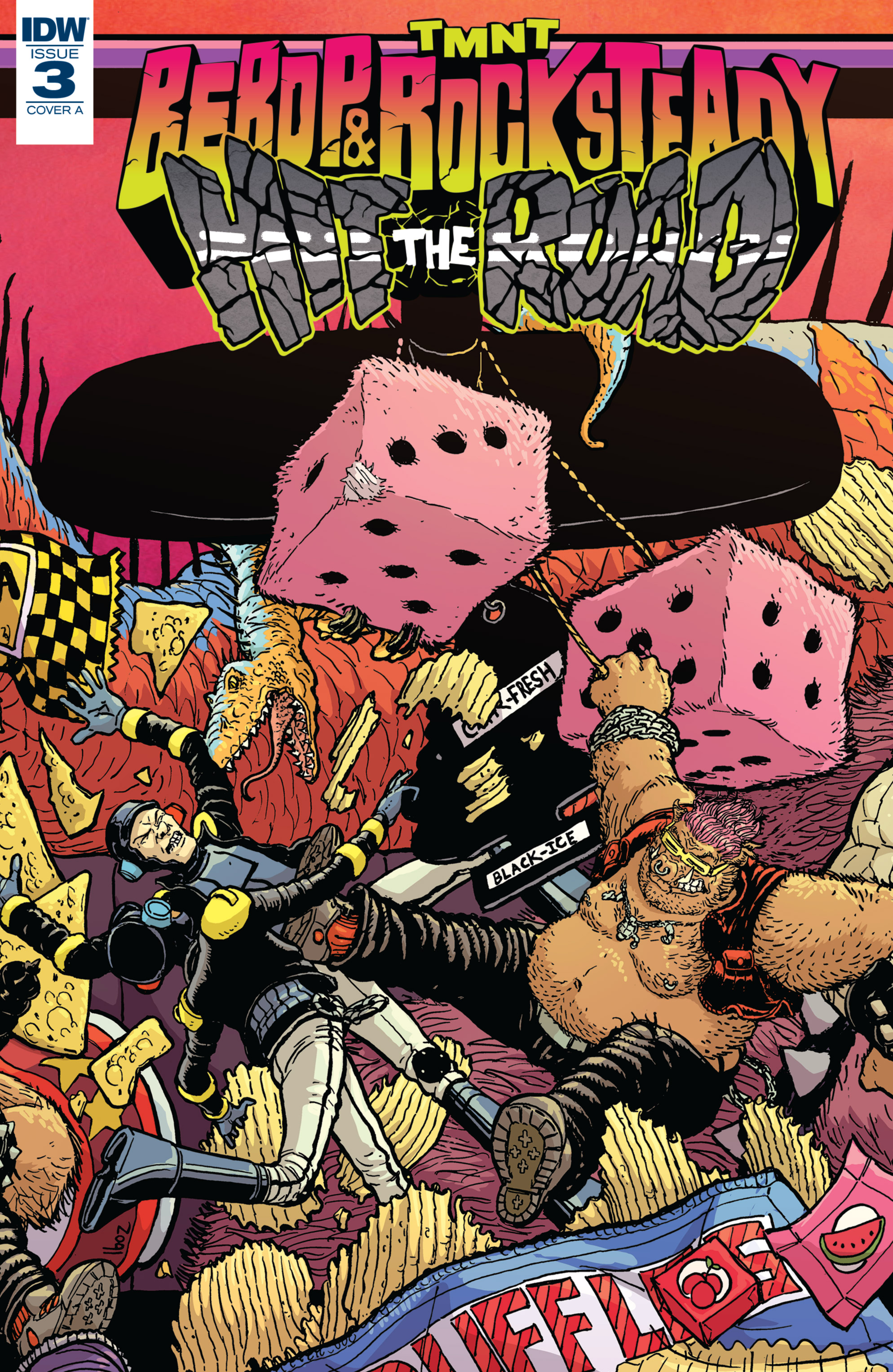 Teenage Mutant Ninja Turtles: Bebop & Rocksteady Hit the Road! (2018-): Chapter 3 - Page 1