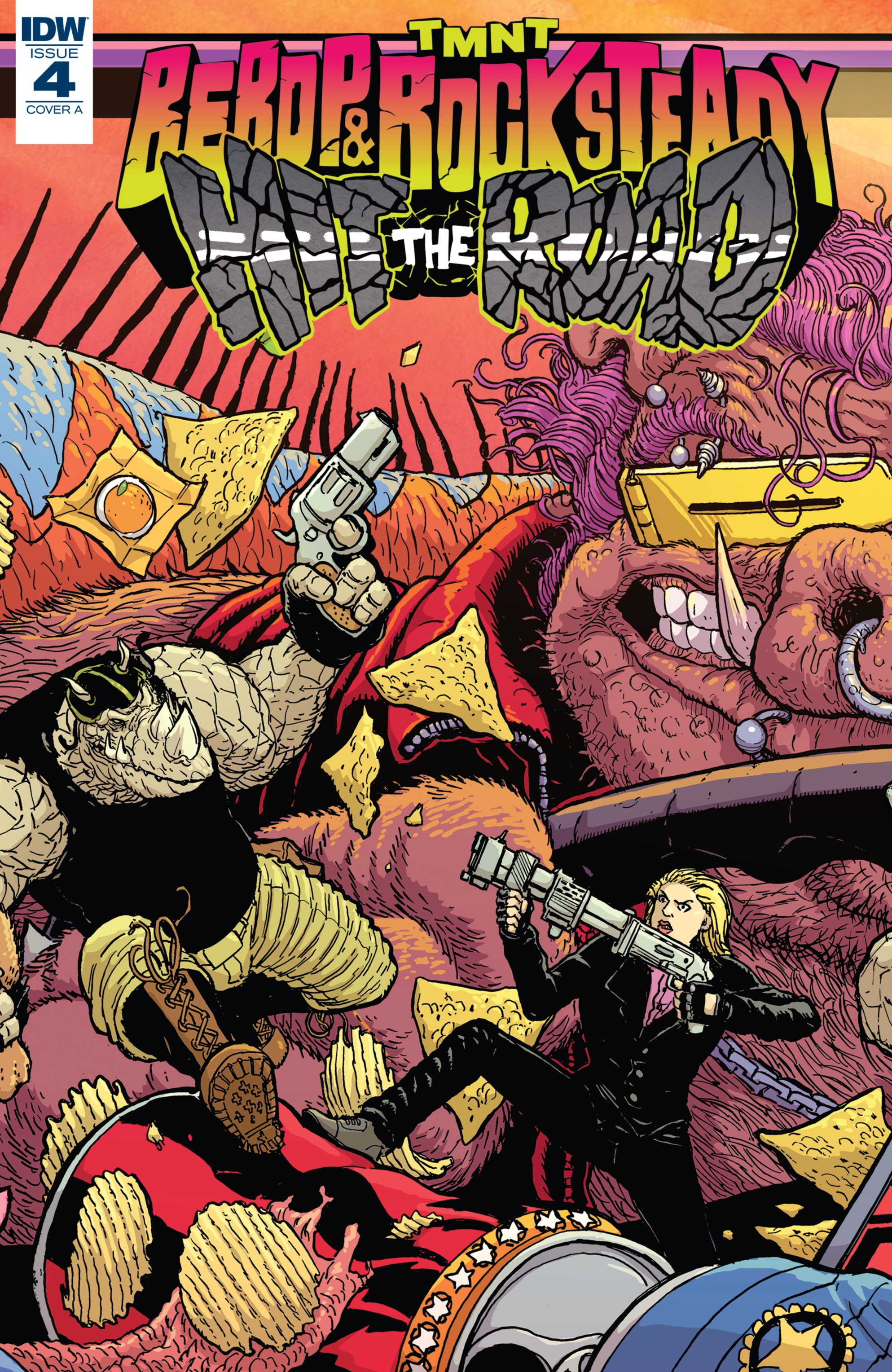 Teenage Mutant Ninja Turtles: Bebop & Rocksteady Hit the Road! (2018-): Chapter 4 - Page 1