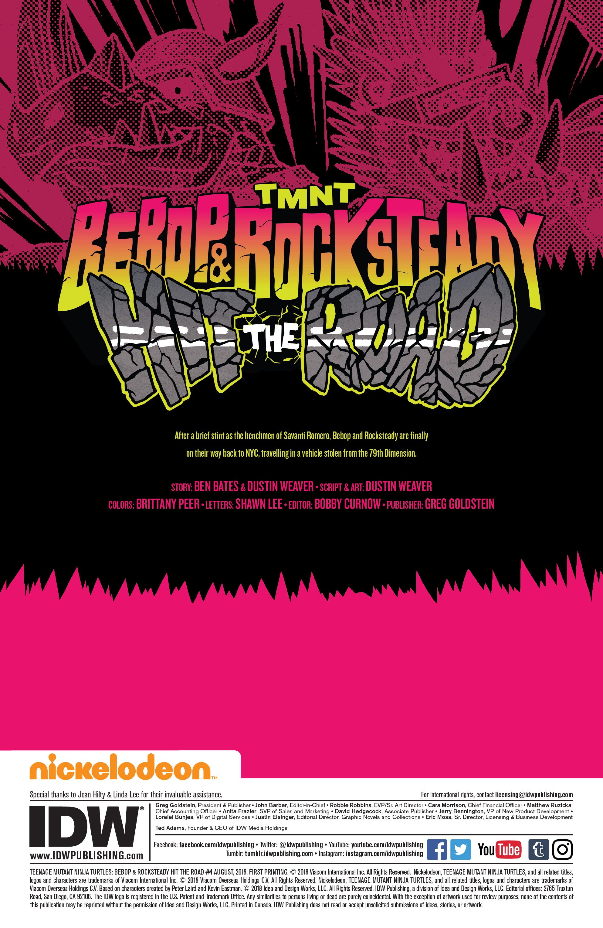 Teenage Mutant Ninja Turtles: Bebop & Rocksteady Hit the Road! (2018-): Chapter 4 - Page 2