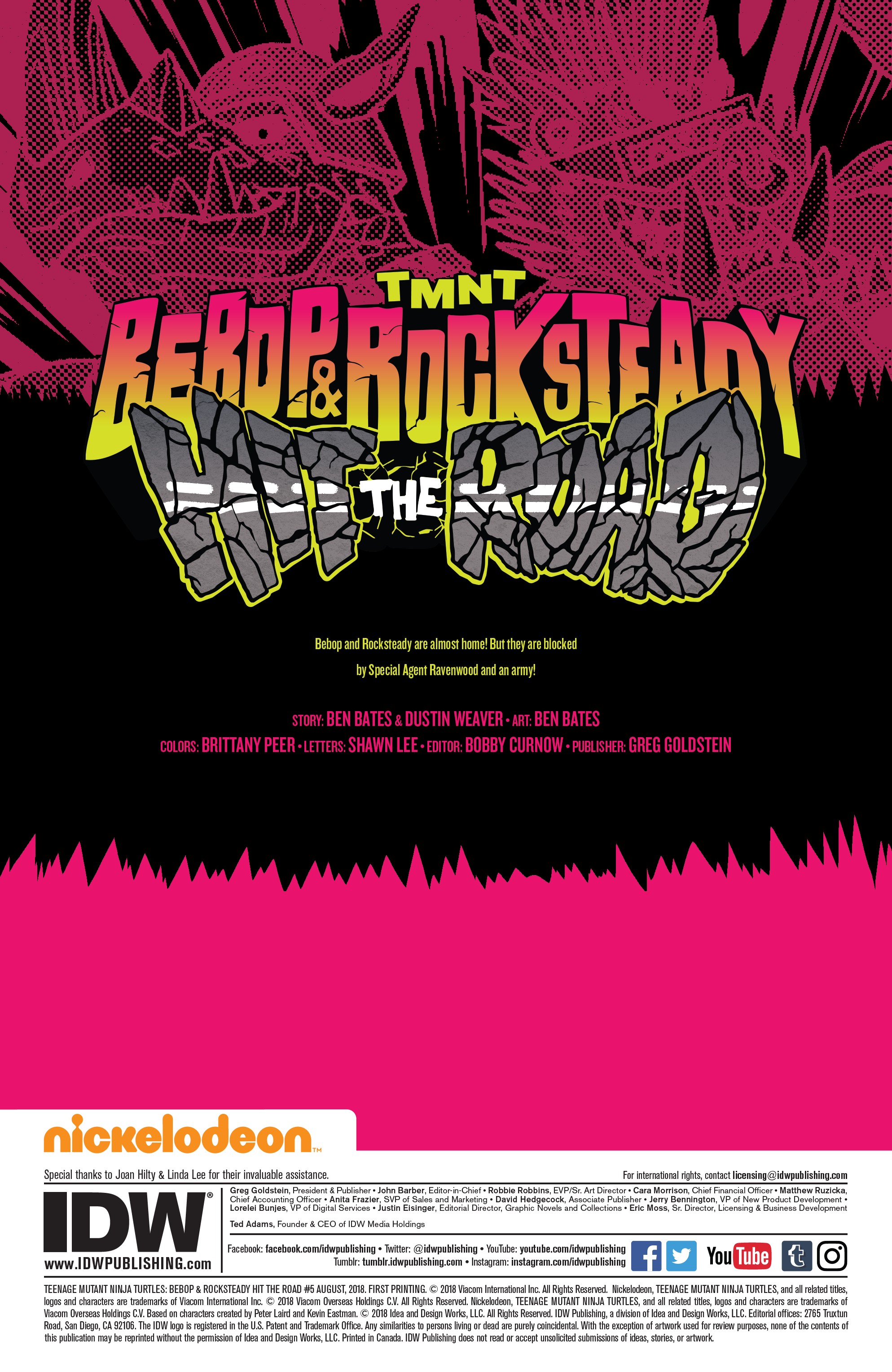Teenage Mutant Ninja Turtles: Bebop & Rocksteady Hit the Road! (2018-): Chapter 5 - Page 2