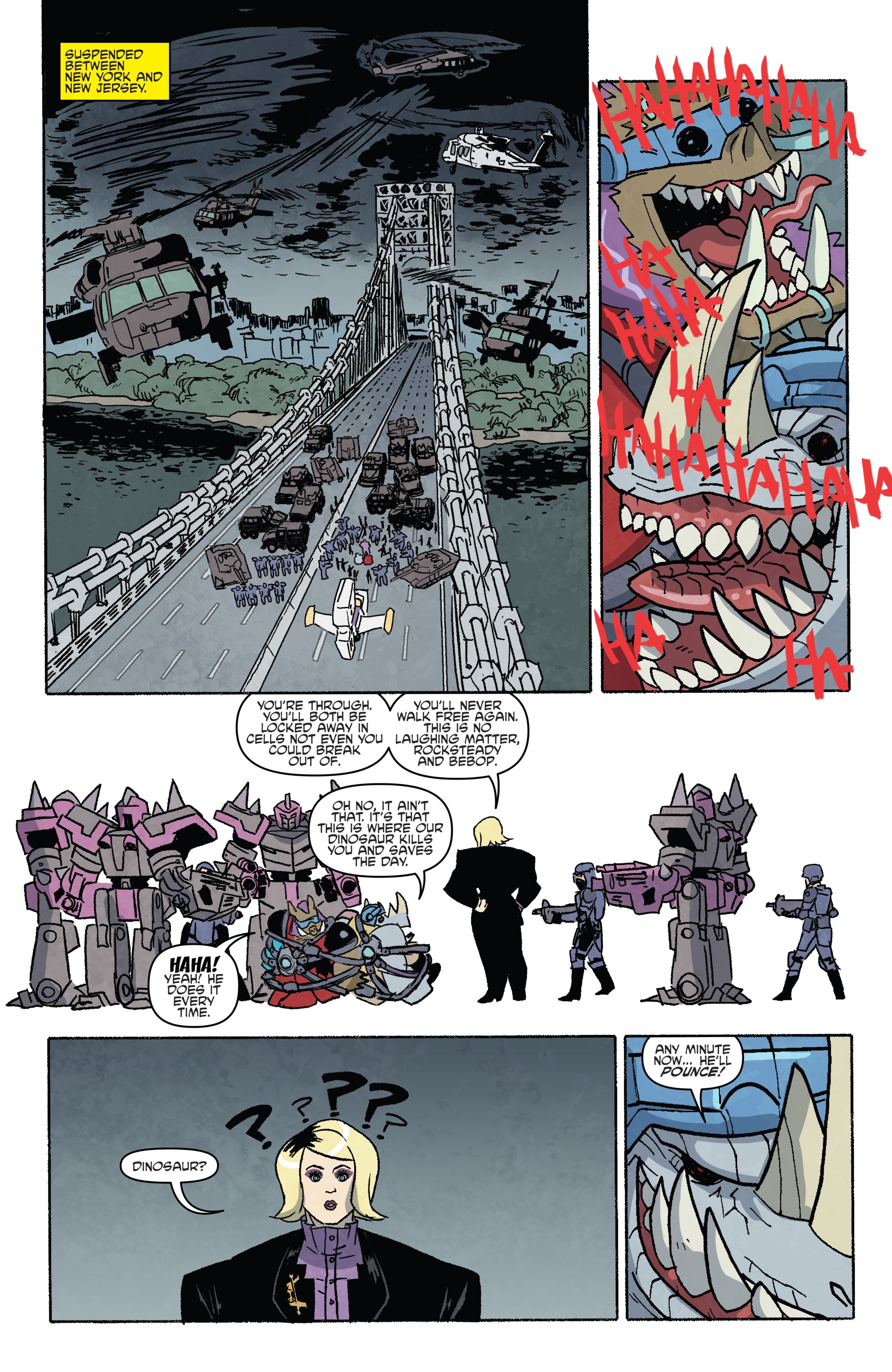Teenage Mutant Ninja Turtles: Bebop & Rocksteady Hit the Road! (2018-): Chapter 5 - Page 3