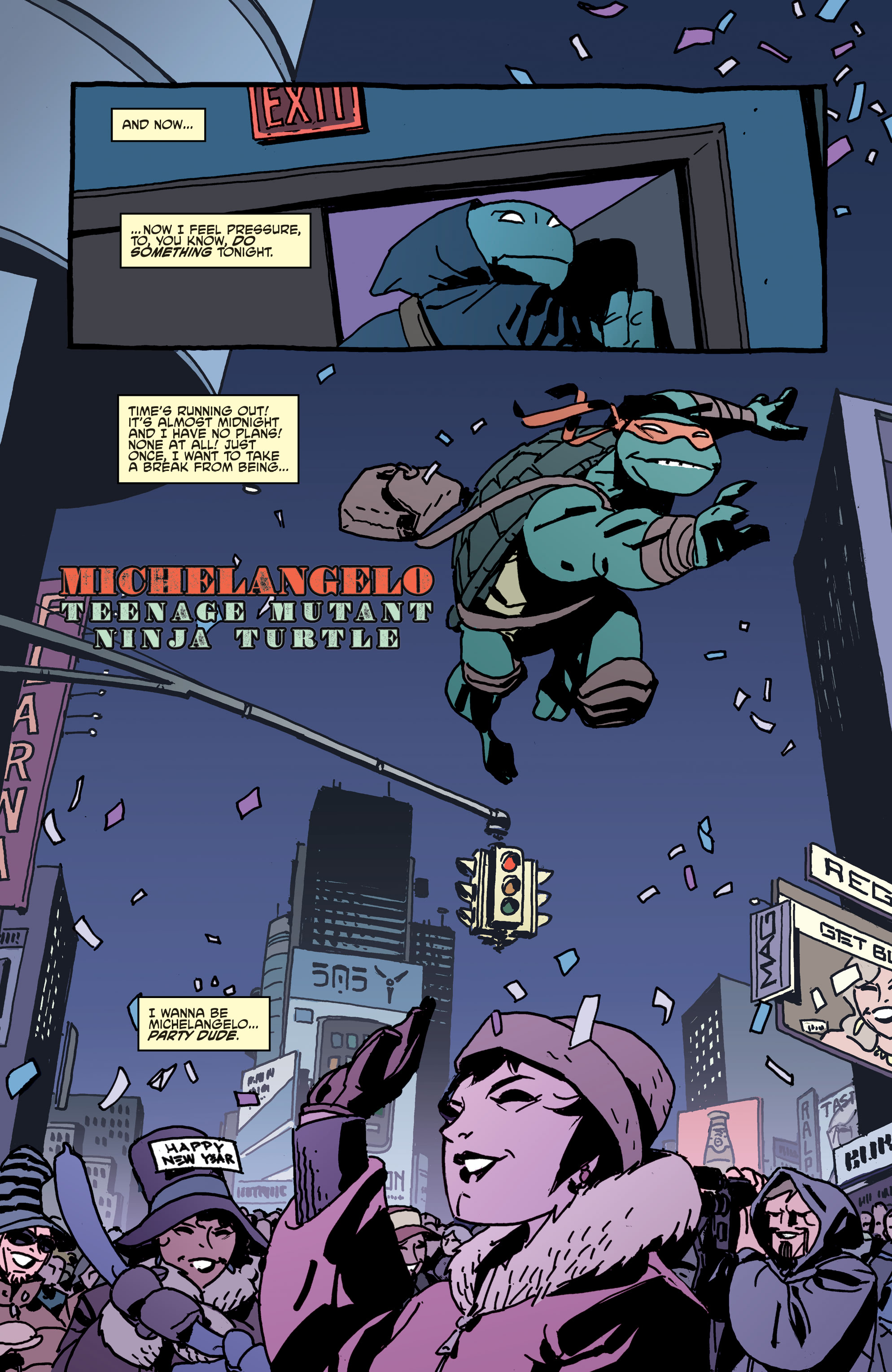Teenage Mutant Ninja Turtles: Best of Michelangelo (2021): Chapter 1 - Page 34
