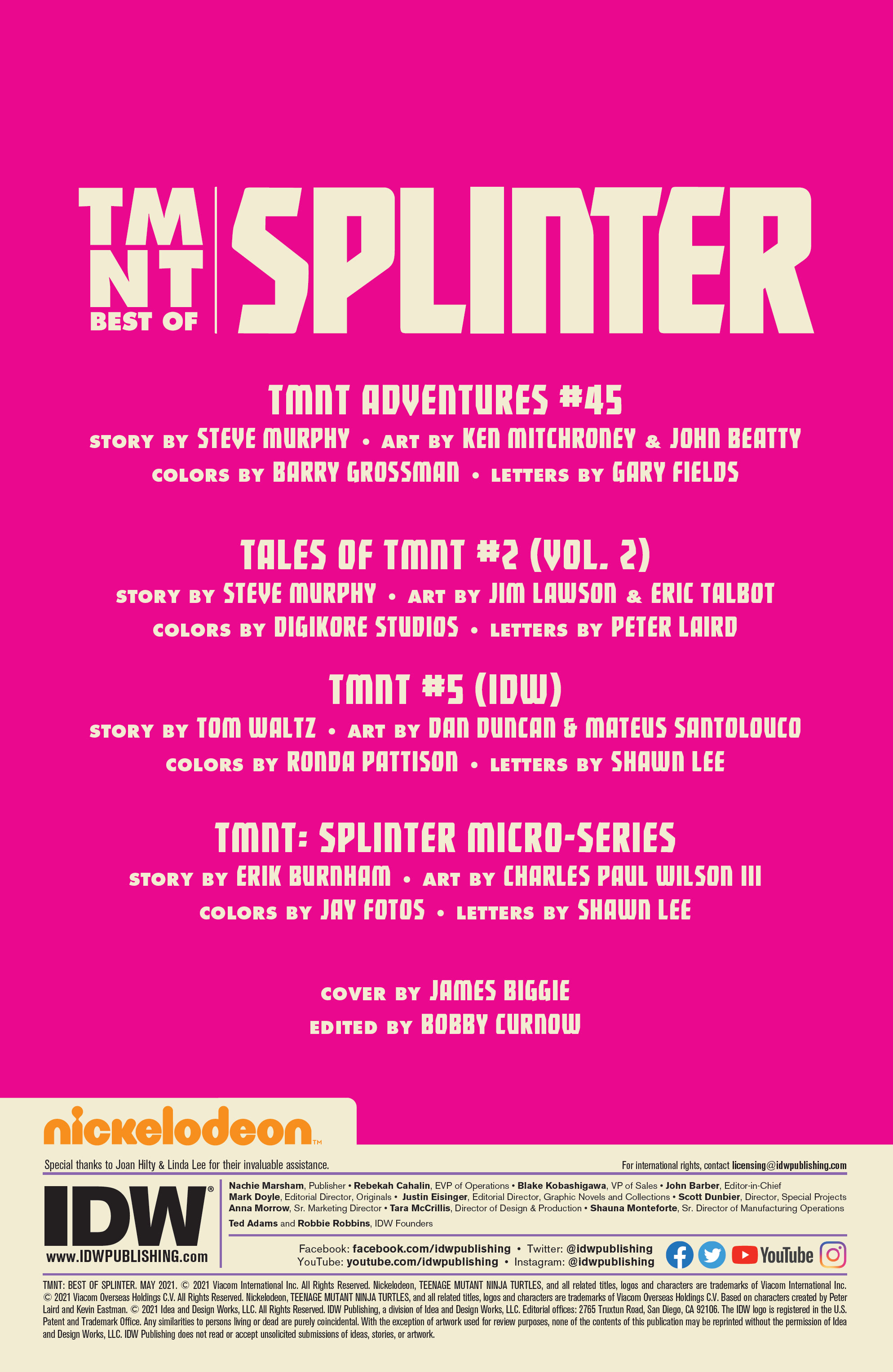 Teenage Mutant Ninja Turtles: Best of Splinter (2021): Chapter 1 - Page 2