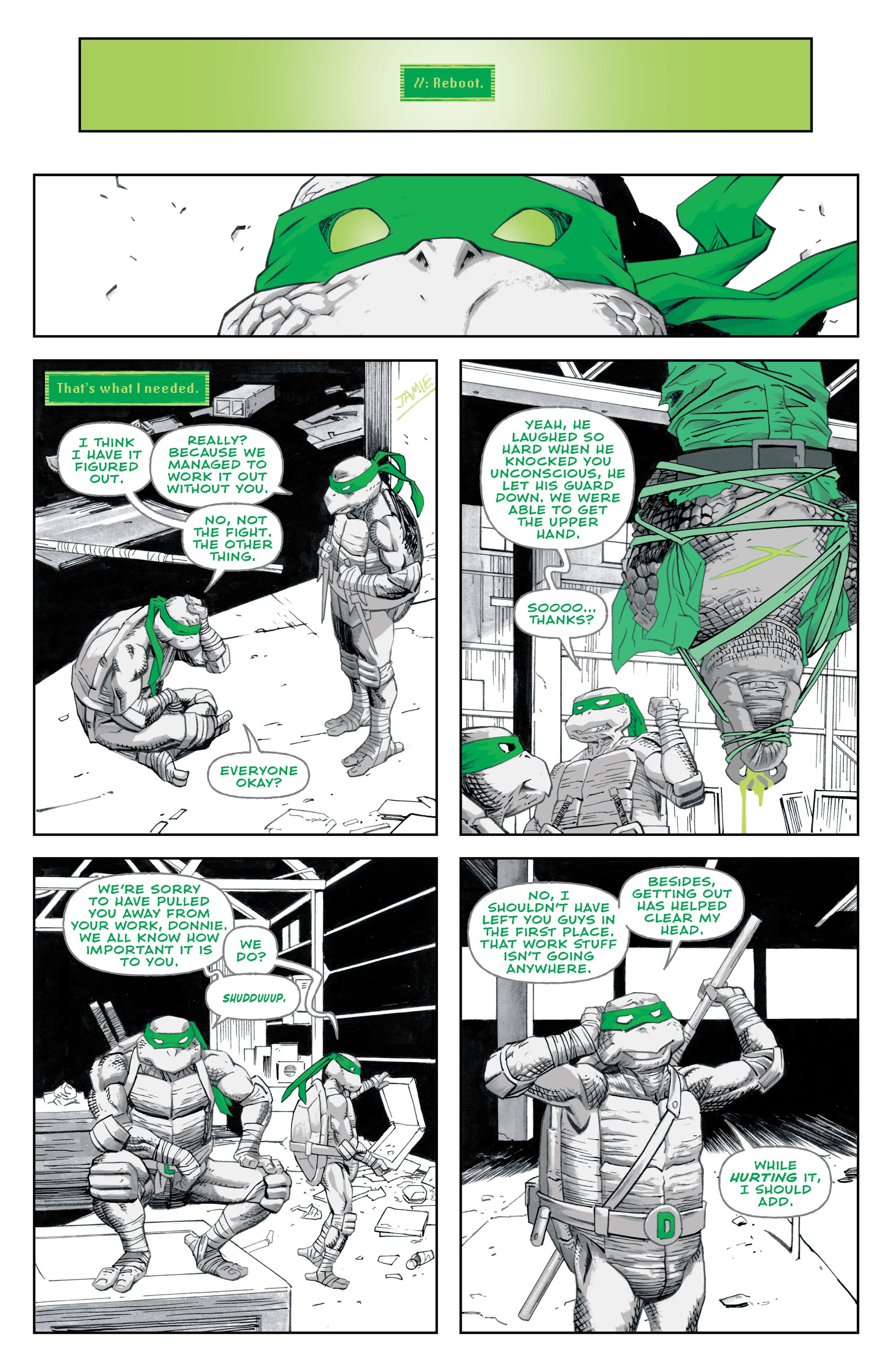 Teenage Mutant Ninja Turtles: Black, White, & Green (2024-): Chapter 1 - Page 9