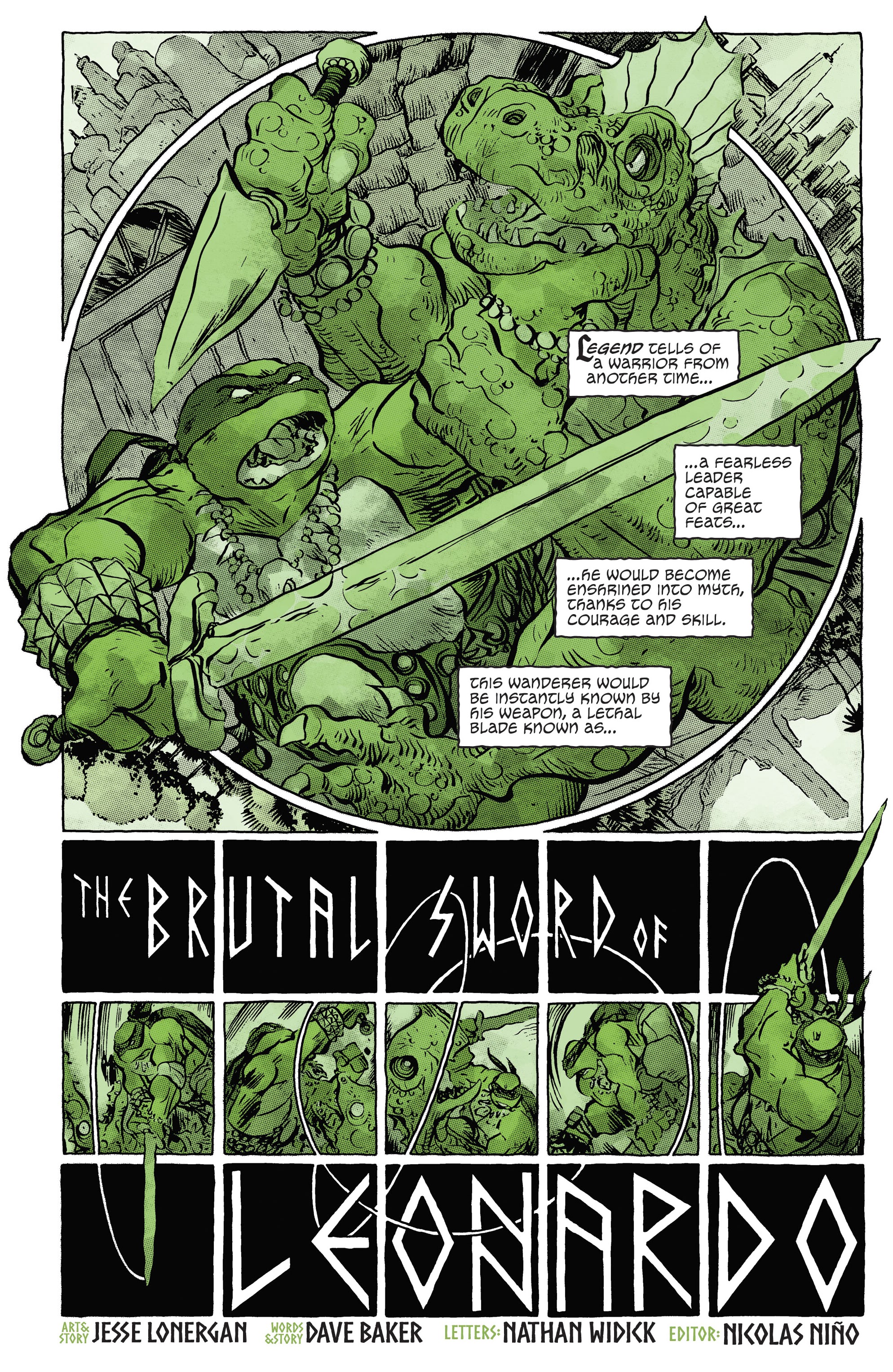 Teenage Mutant Ninja Turtles: Black, White, & Green (2024-): Chapter 1 - Page 11