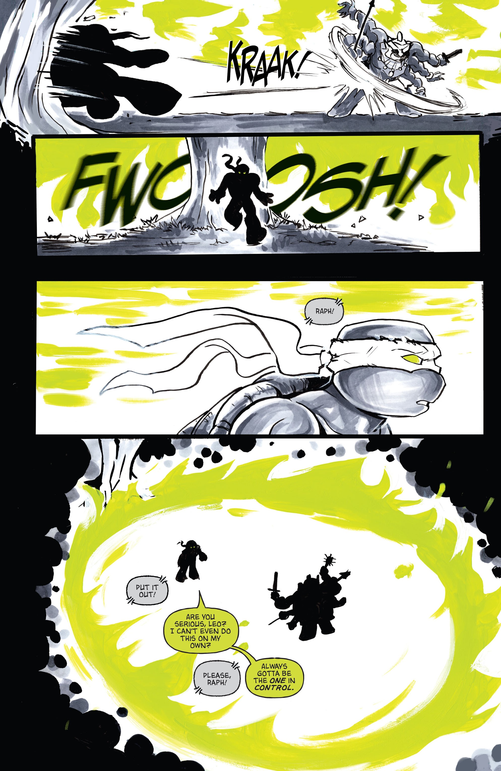 Teenage Mutant Ninja Turtles: Black, White, & Green (2024-): Chapter 1 - Page 23