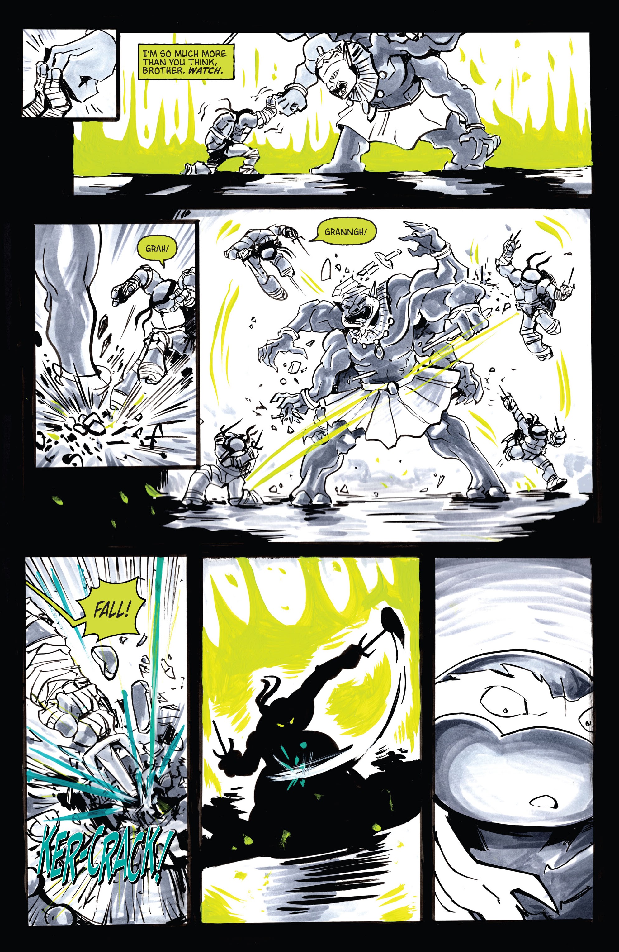 Teenage Mutant Ninja Turtles: Black, White, & Green (2024-): Chapter 1 - Page 24