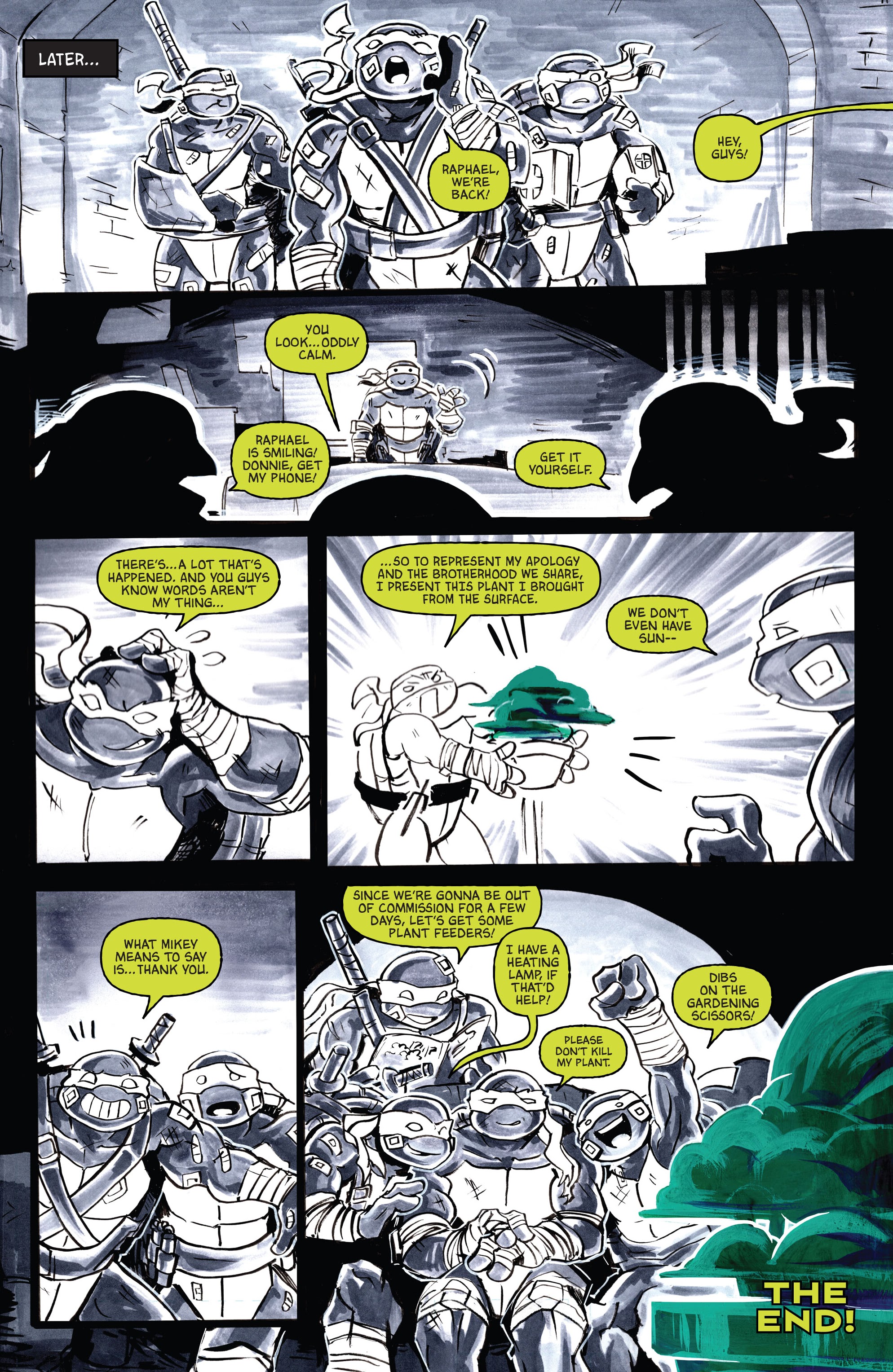 Teenage Mutant Ninja Turtles: Black, White, & Green (2024-): Chapter 1 - Page 26
