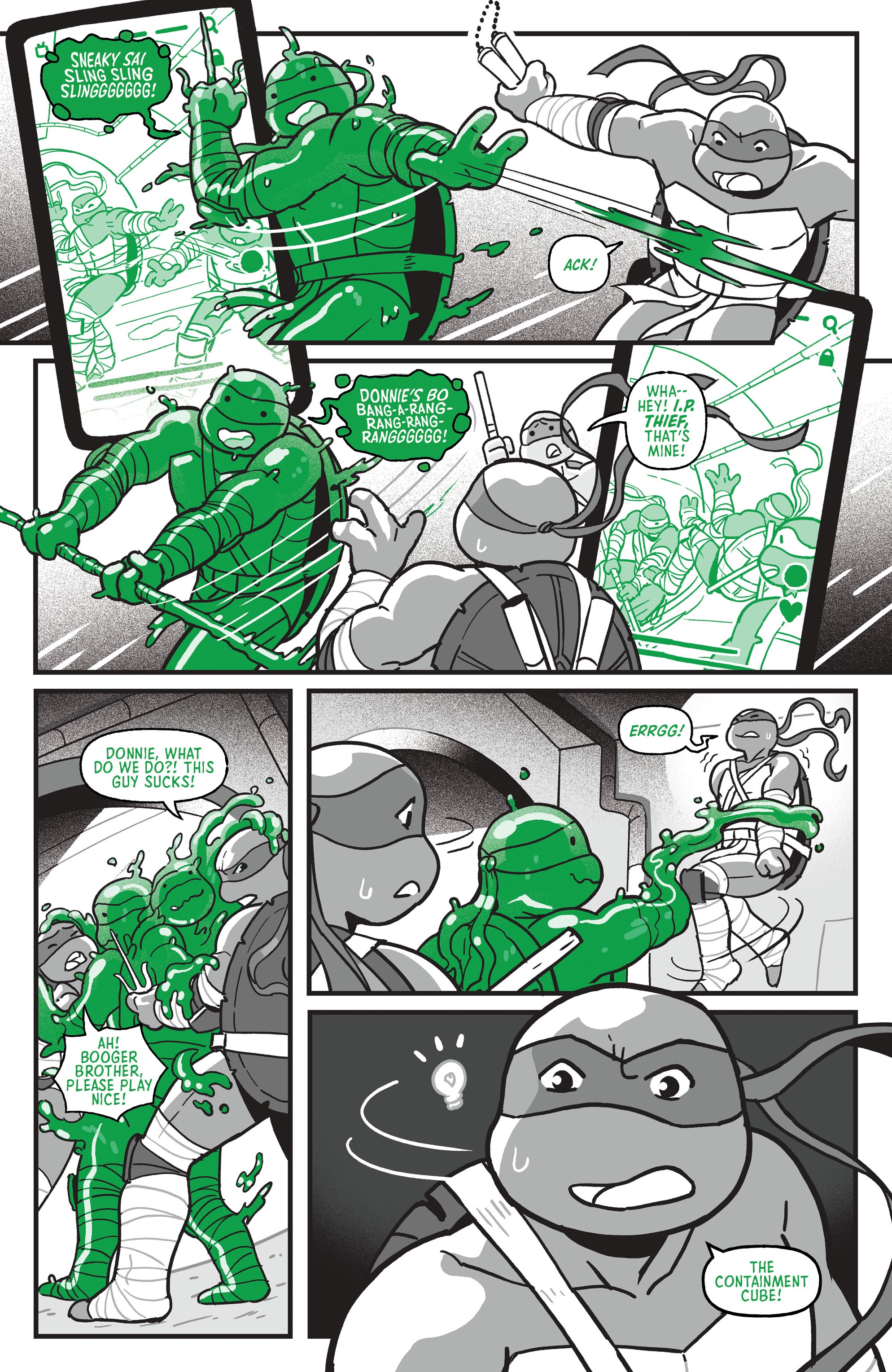 Teenage Mutant Ninja Turtles: Black, White, & Green (2024-): Chapter 1 - Page 32