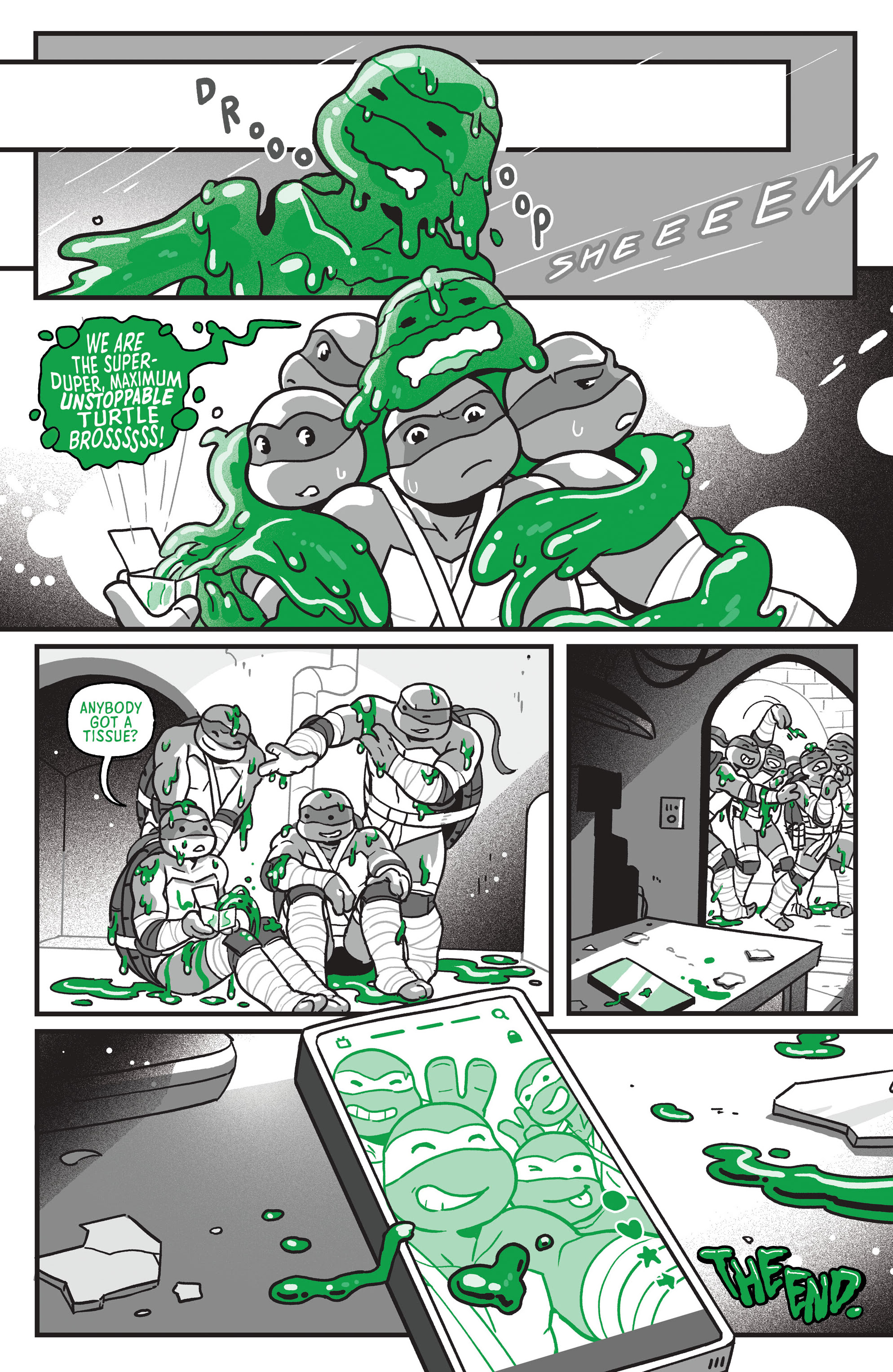 Teenage Mutant Ninja Turtles: Black, White, & Green (2024-): Chapter 1 - Page 34