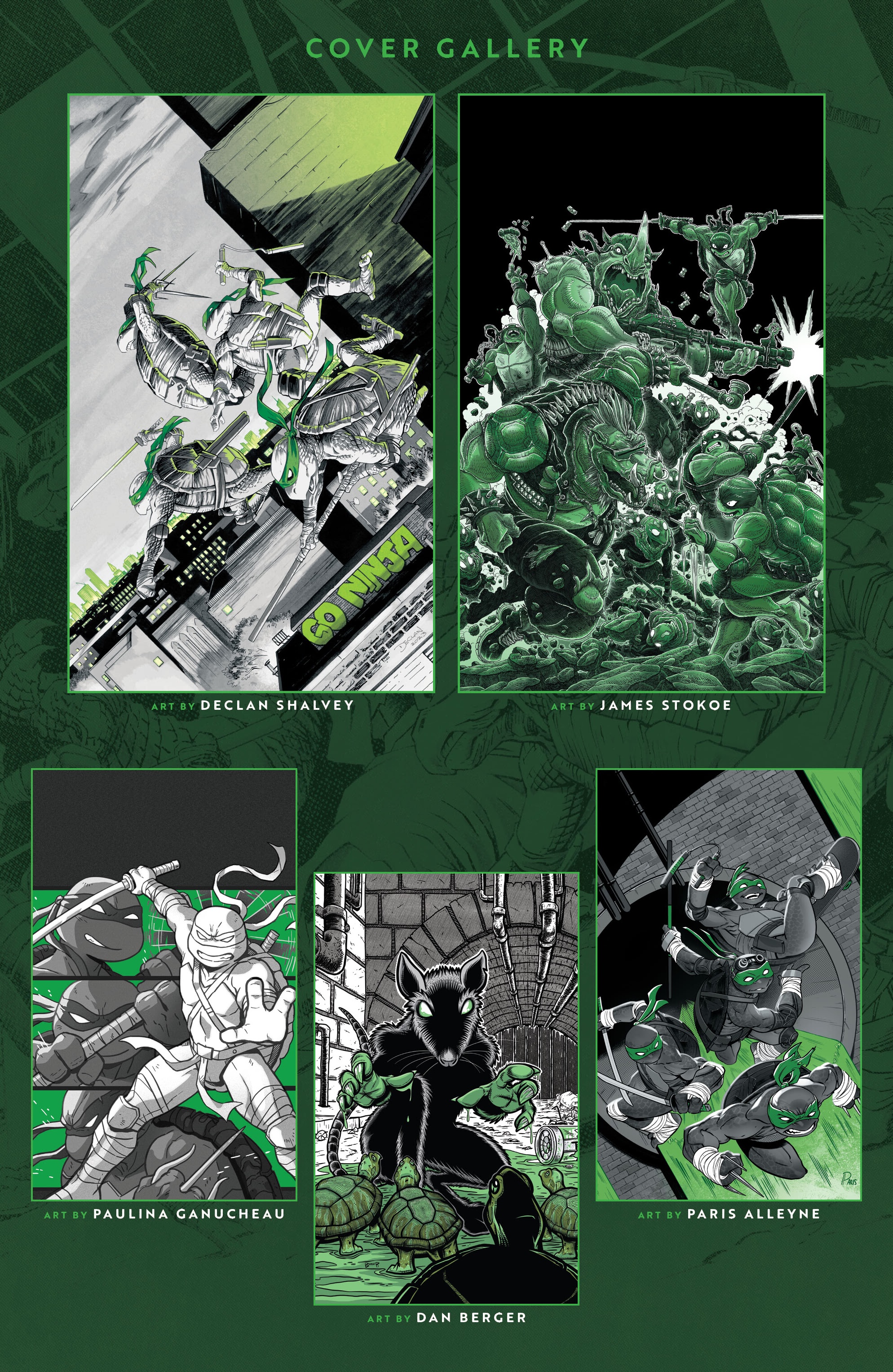 Teenage Mutant Ninja Turtles: Black, White, & Green (2024-): Chapter 1 - Page 36