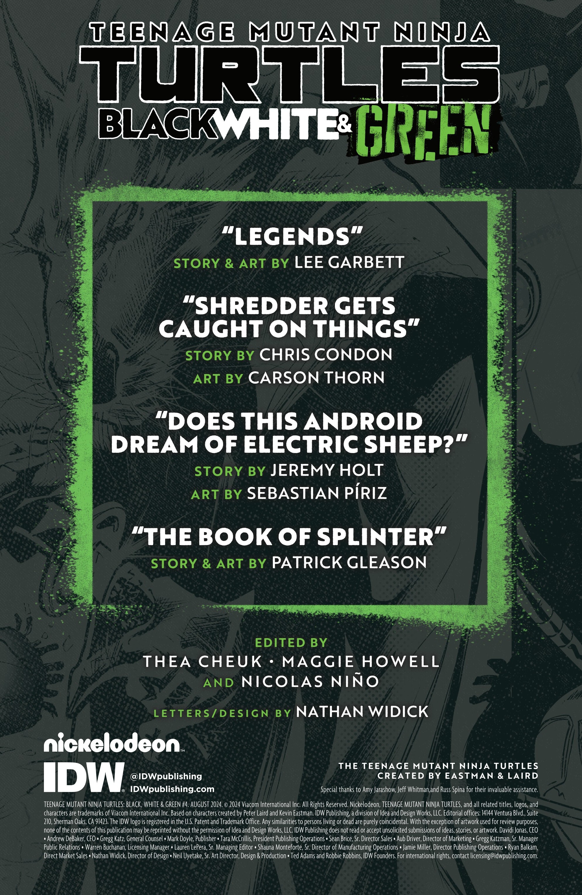 Teenage Mutant Ninja Turtles: Black, White, & Green (2024-): Chapter 4 - Page 2