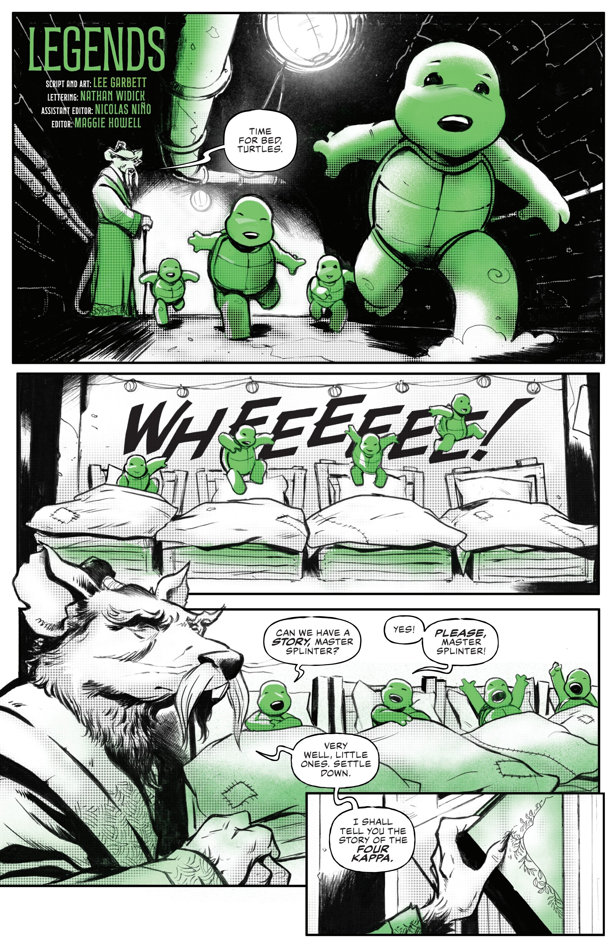 Teenage Mutant Ninja Turtles: Black, White, & Green (2024-): Chapter 4 - Page 3