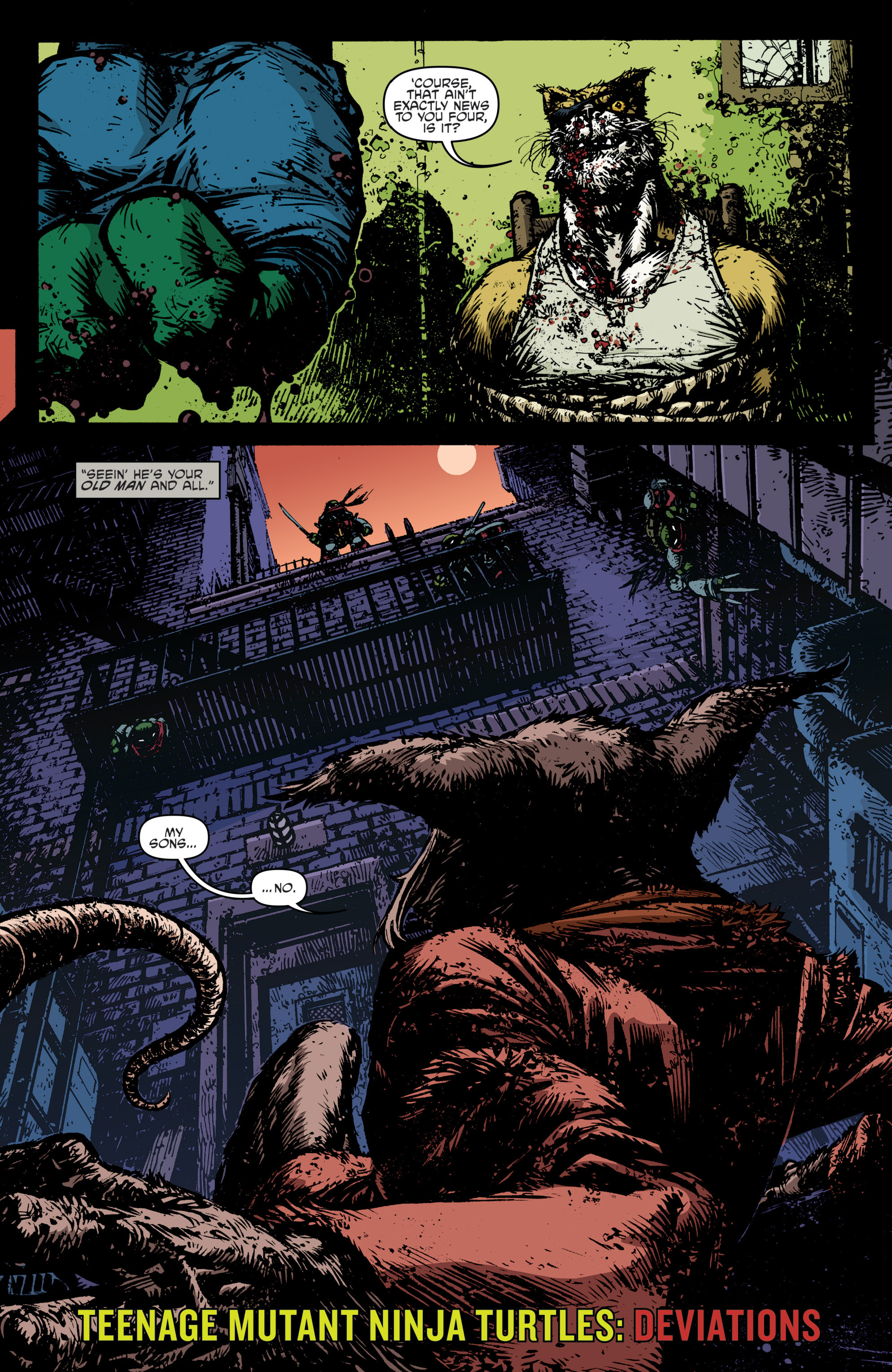 Teenage Mutant Ninja Turtles Deviations (2016): Chapter 1 - Page 6