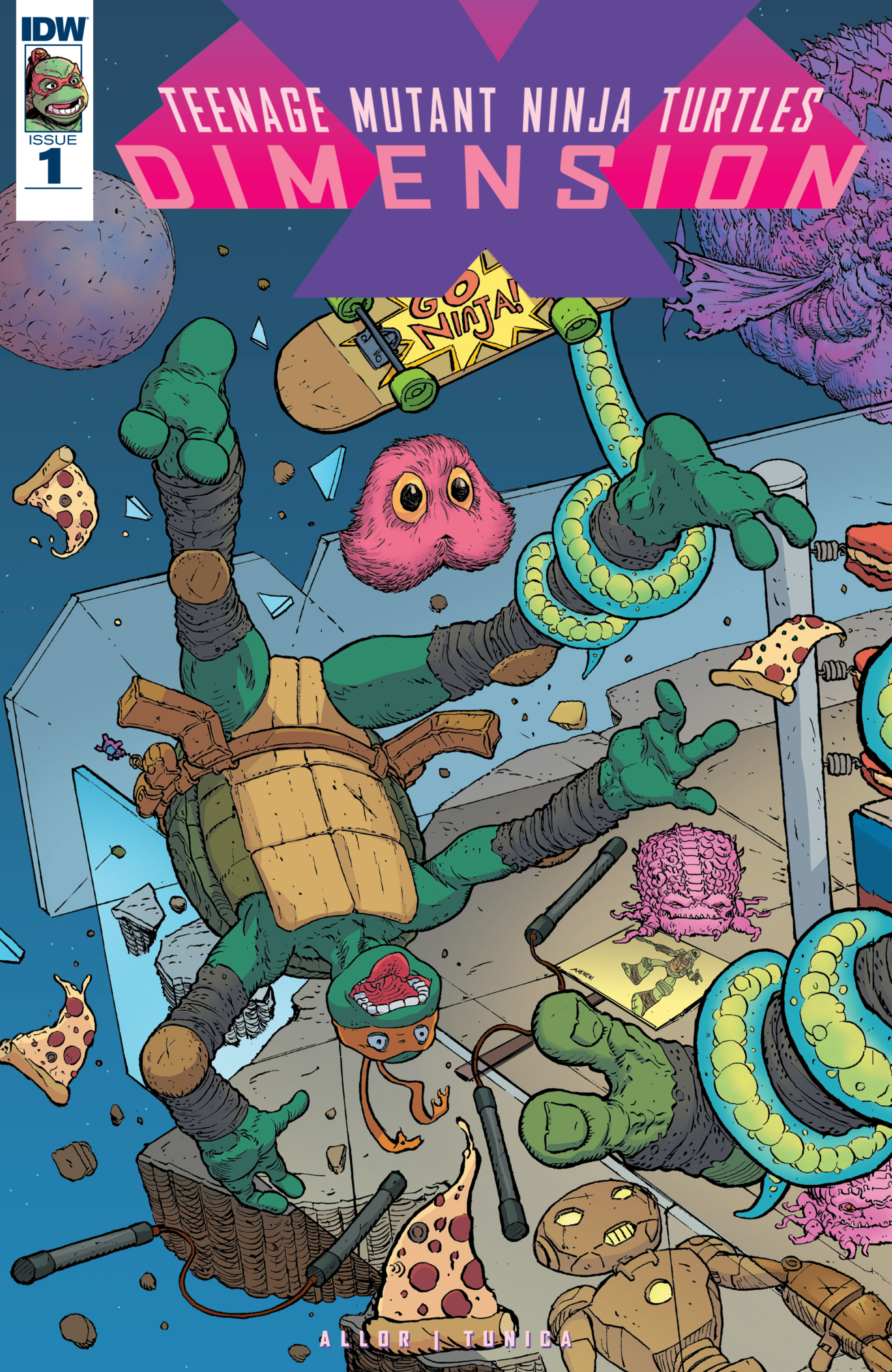 Teenage Mutant Ninja Turtles: Dimension X (2017): Chapter 1 - Page 1