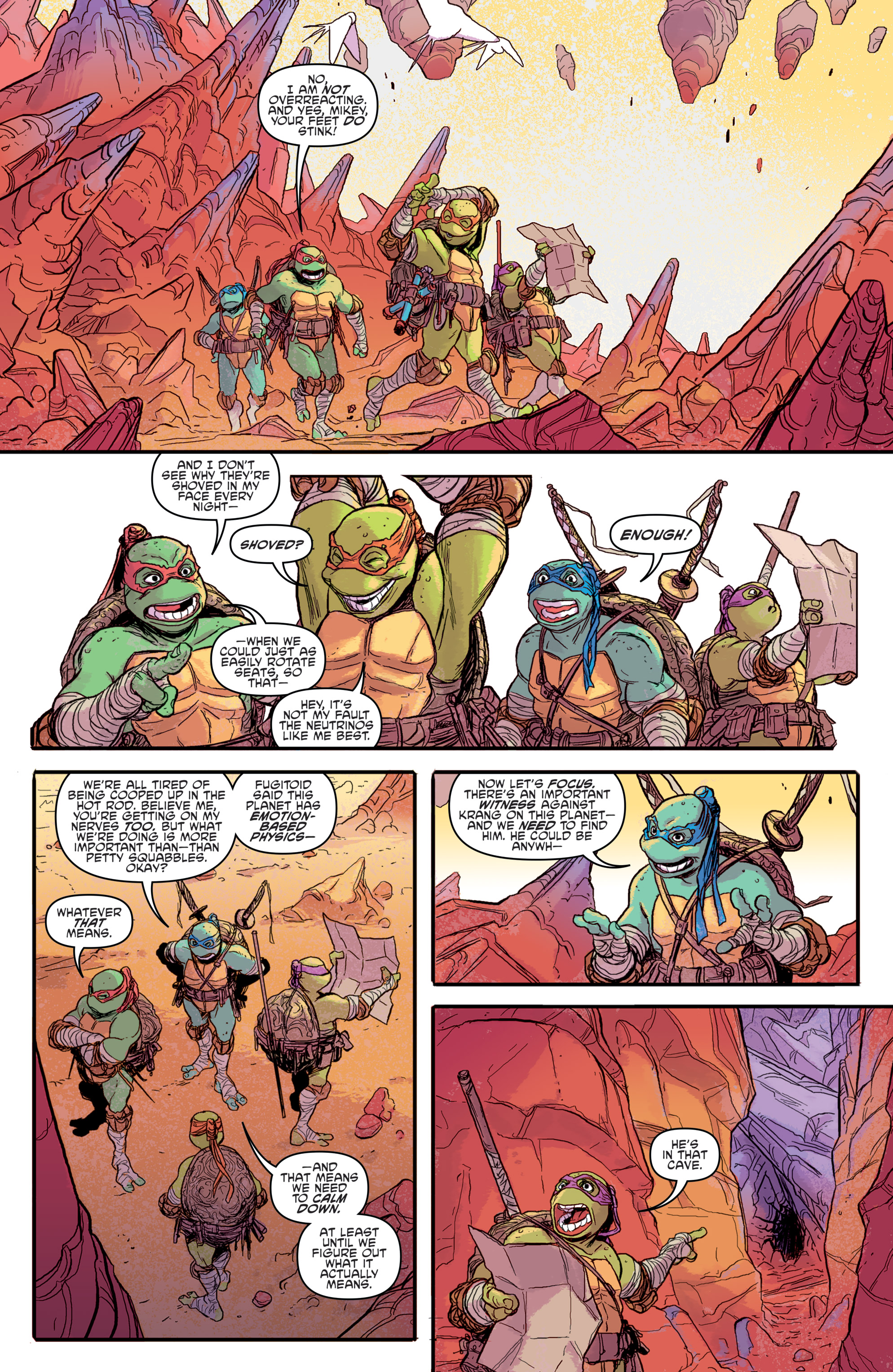 Teenage Mutant Ninja Turtles: Dimension X (2017): Chapter 1 - Page 4