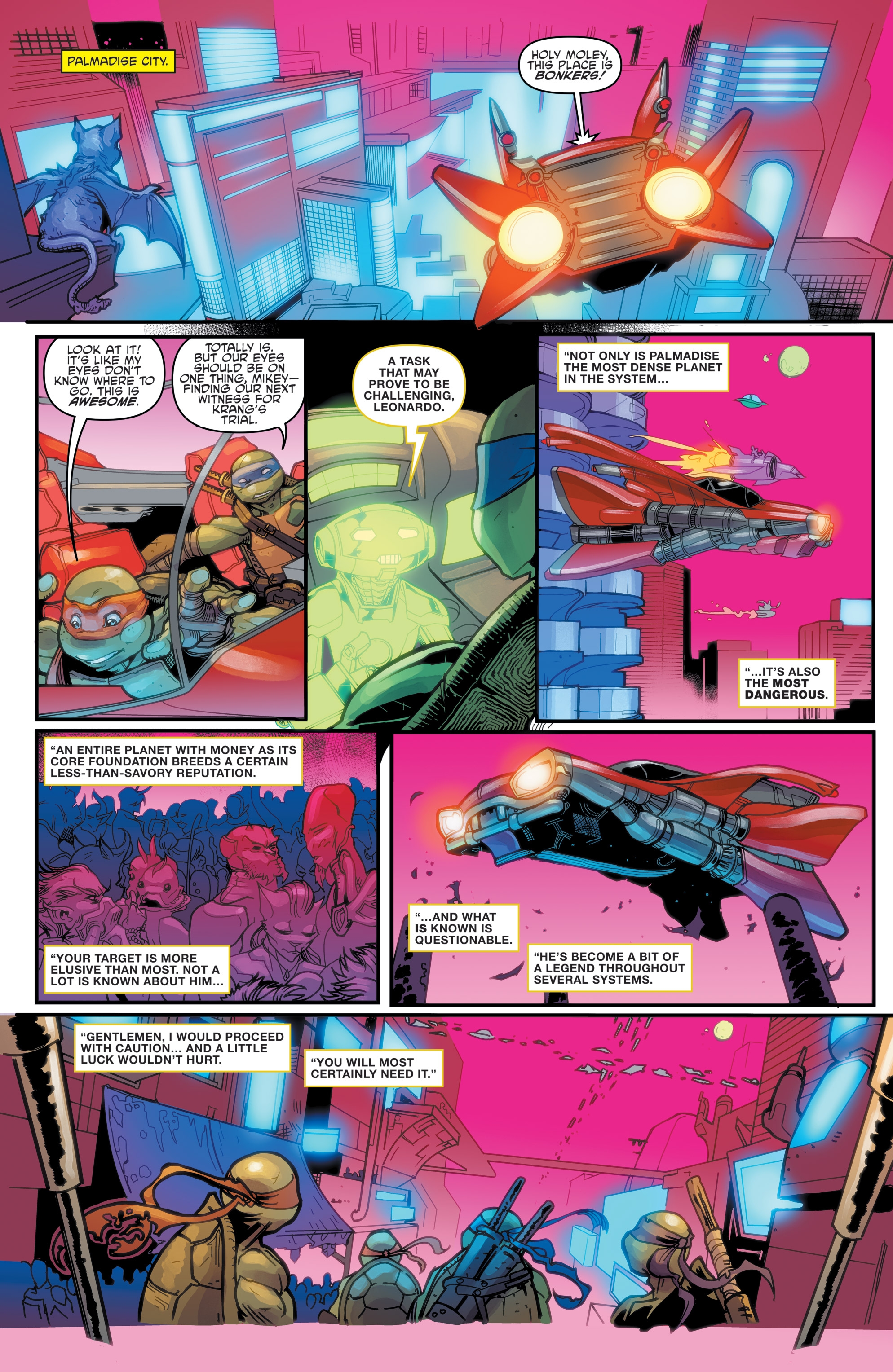 Teenage Mutant Ninja Turtles: Dimension X (2017): Chapter 4 - Page 3