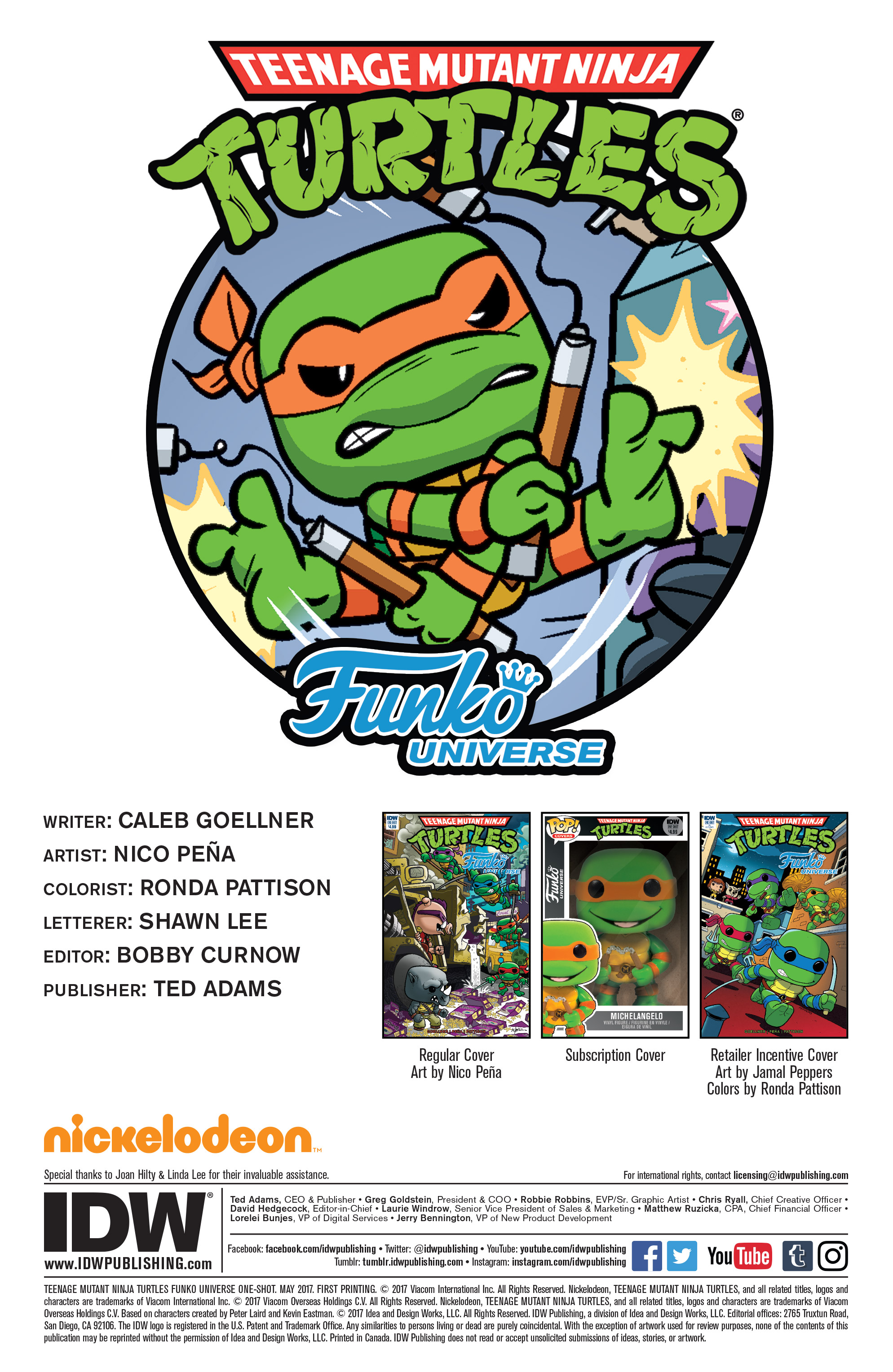 Teenage Mutant Ninja Turtles Funko Universe (2017): Chapter 1 - Page 2