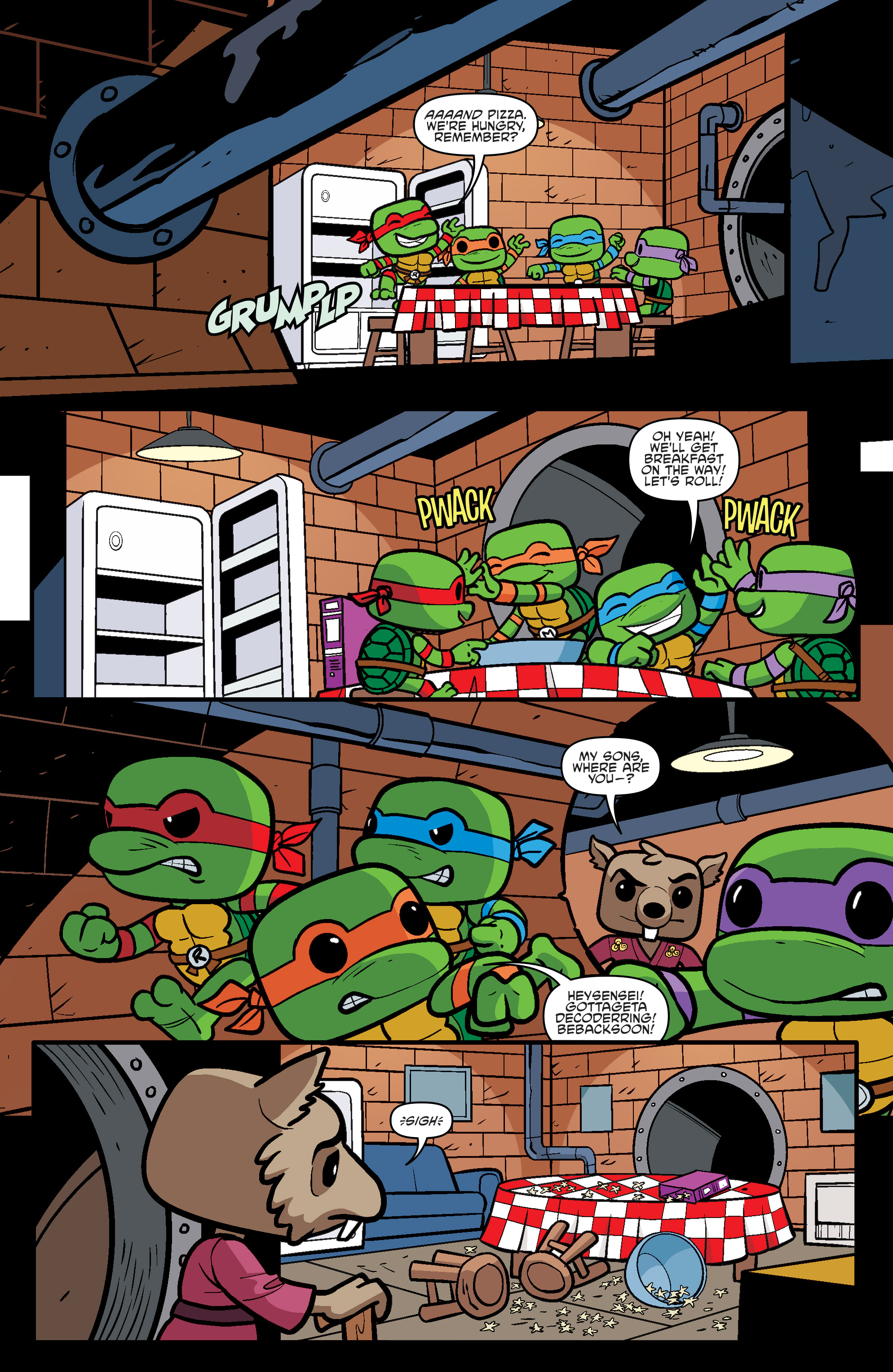 Teenage Mutant Ninja Turtles Funko Universe (2017): Chapter 1 - Page 6