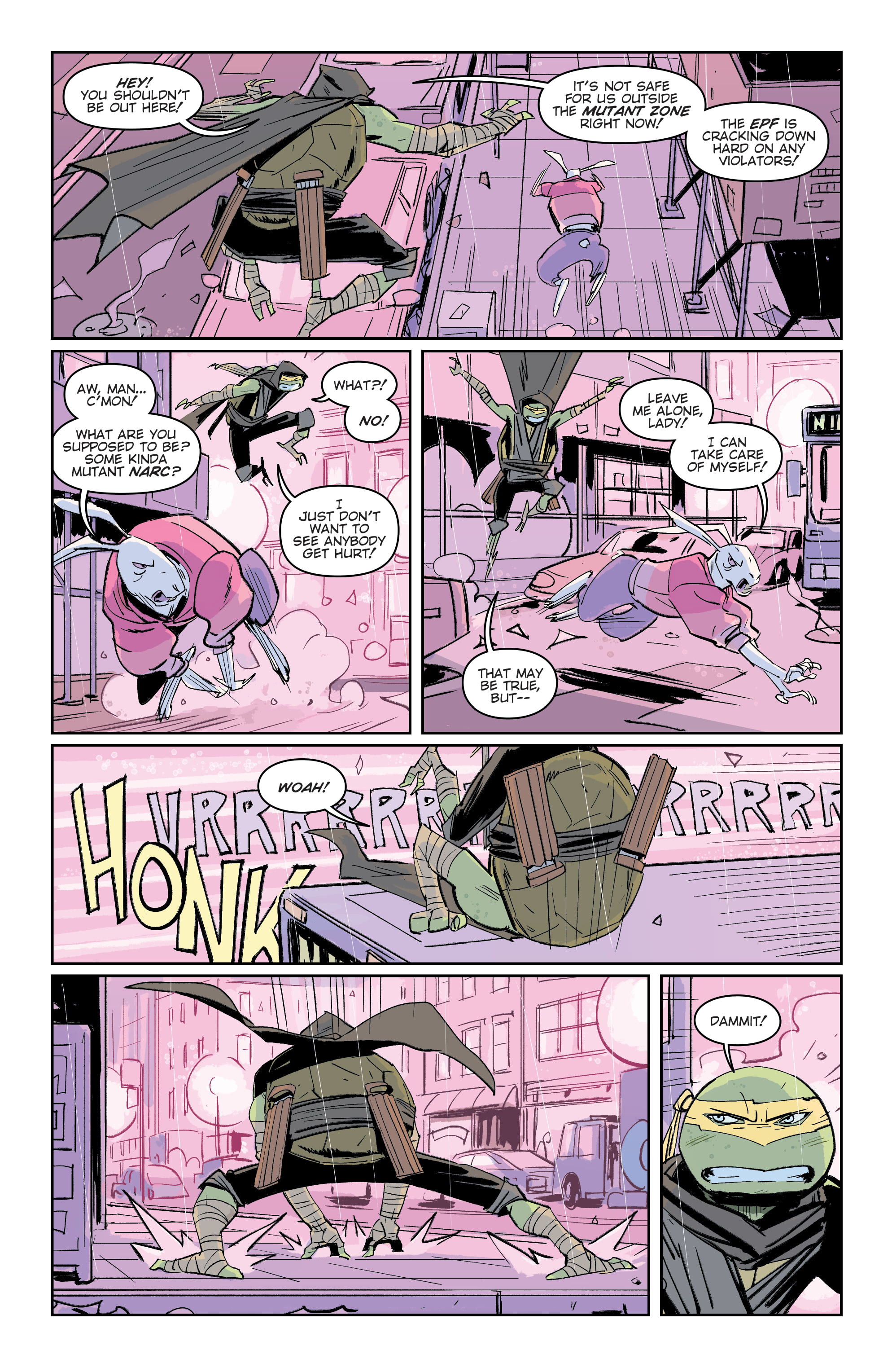 Teenage Mutant Ninja Turtles: Jennika (2020-): Chapter 1 - Page 4