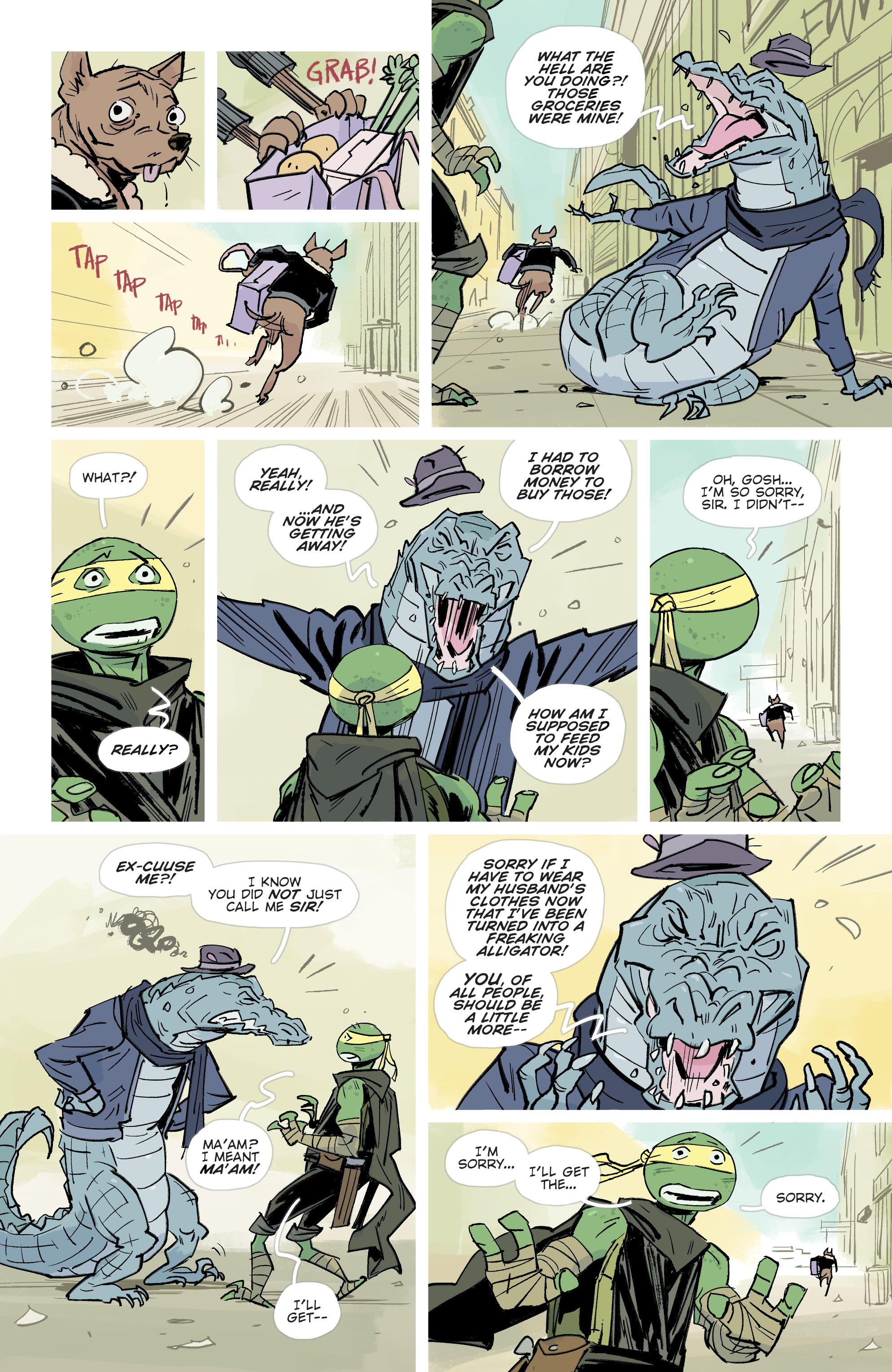 Teenage Mutant Ninja Turtles: Jennika II (2020-): Chapter 1 - Page 6