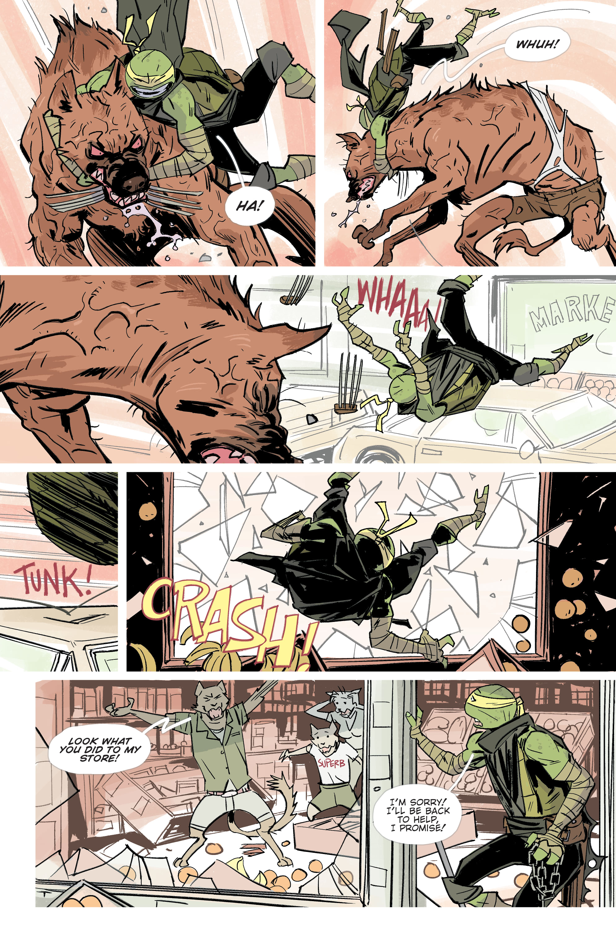 Teenage Mutant Ninja Turtles: Jennika II (2020-): Chapter 1 - Page 13