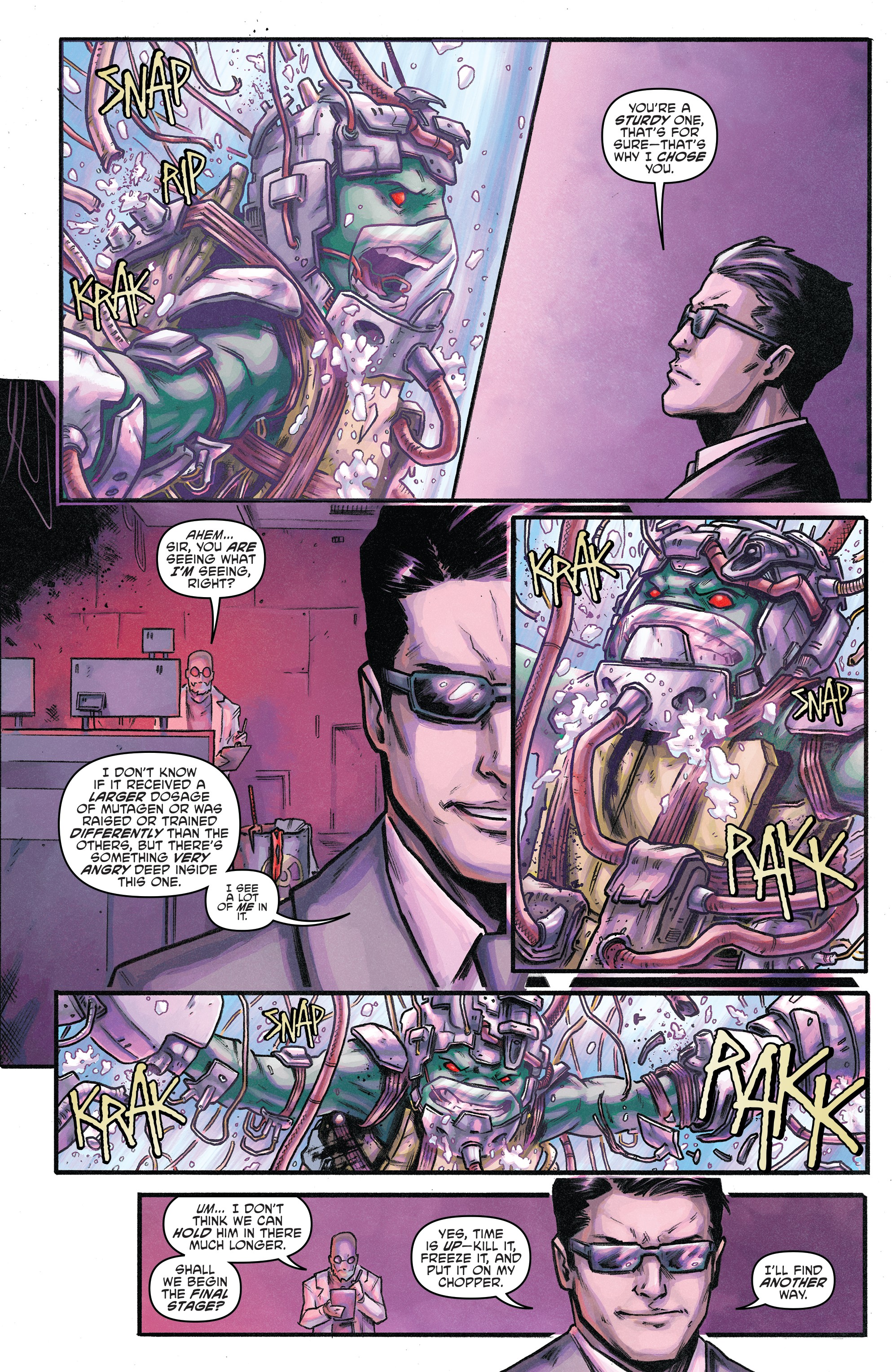 Teenage Mutant Ninja Turtles: Macro-Series (2018-): Chapter Raphael - Page 17