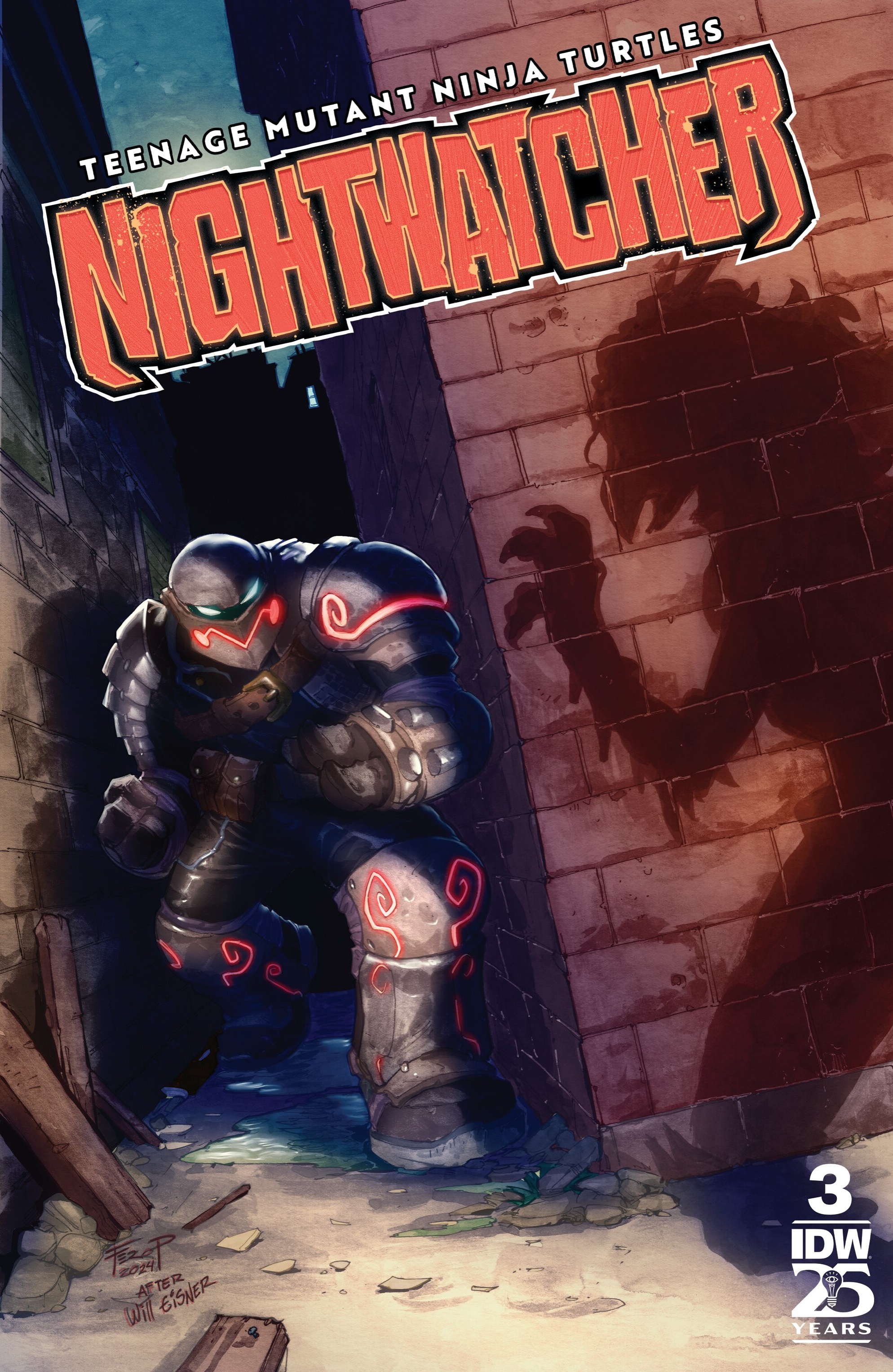Teenage Mutant Ninja Turtles: Nightwatcher (2024-): Chapter 3 - Page 1