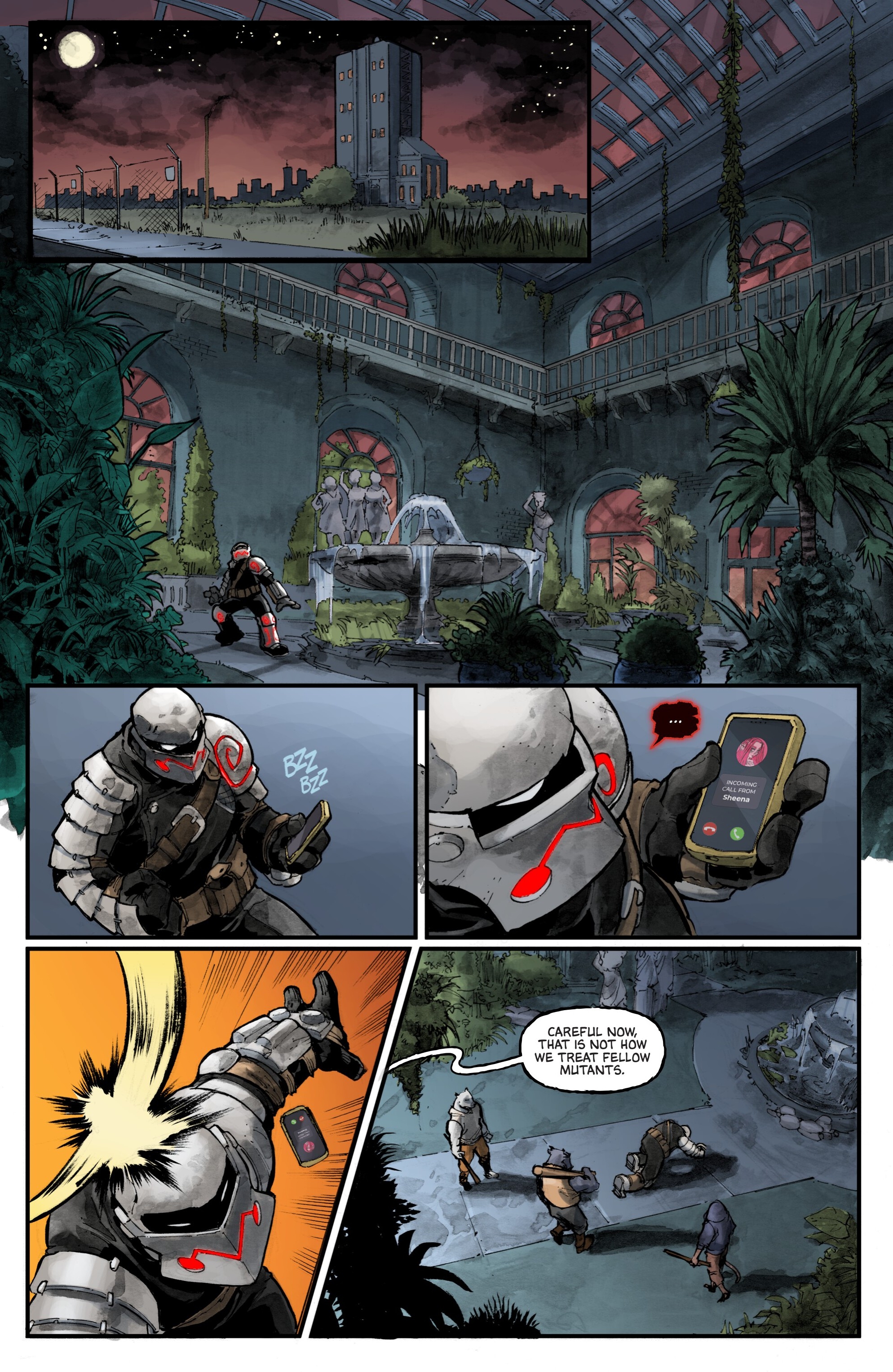 Teenage Mutant Ninja Turtles: Nightwatcher (2024-): Chapter 4 - Page 21